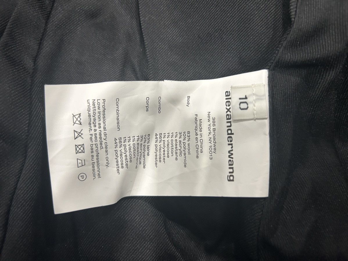 Alexander Wang Alexander Wang fitted gathered blazer Size L / US 10 / IT 46 - 4 Thumbnail