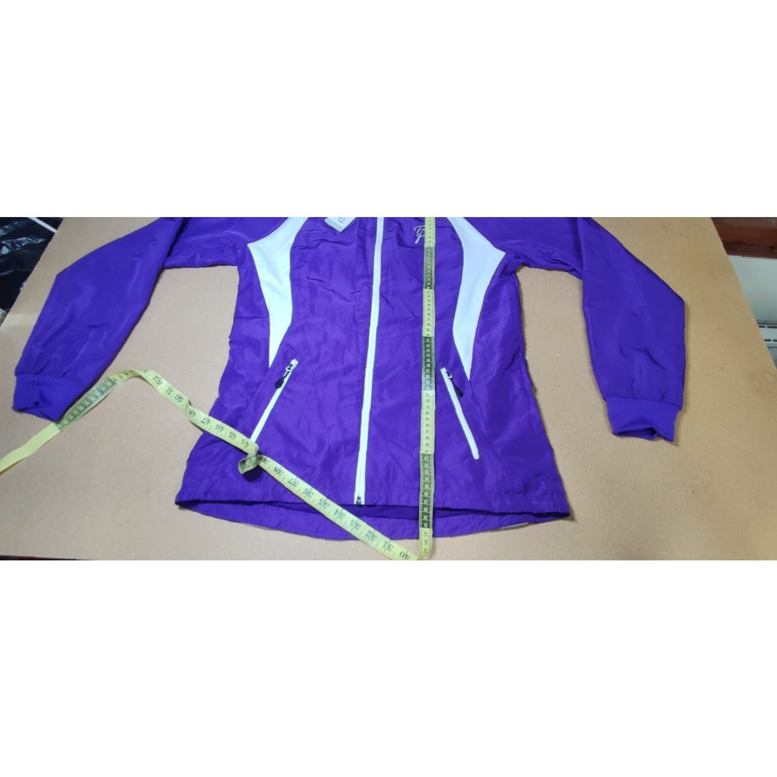 Vintage Bjorn Daehlie Womens Purple Running Track Jacket Size S Full Zip Functional Jacket Size S / US 4 / IT 40 - 4 Thumbnail
