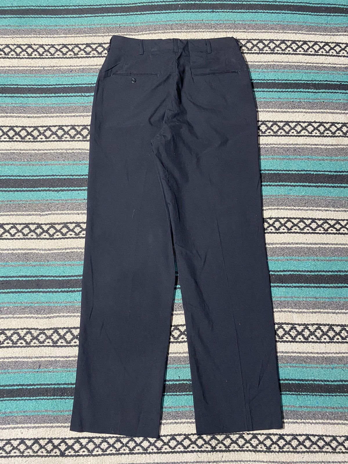 Vintage 1990s Repro Watauga Apparel US Navy Men's Poly Wool Trousers Size US 30 / EU 46 - 3 Thumbnail