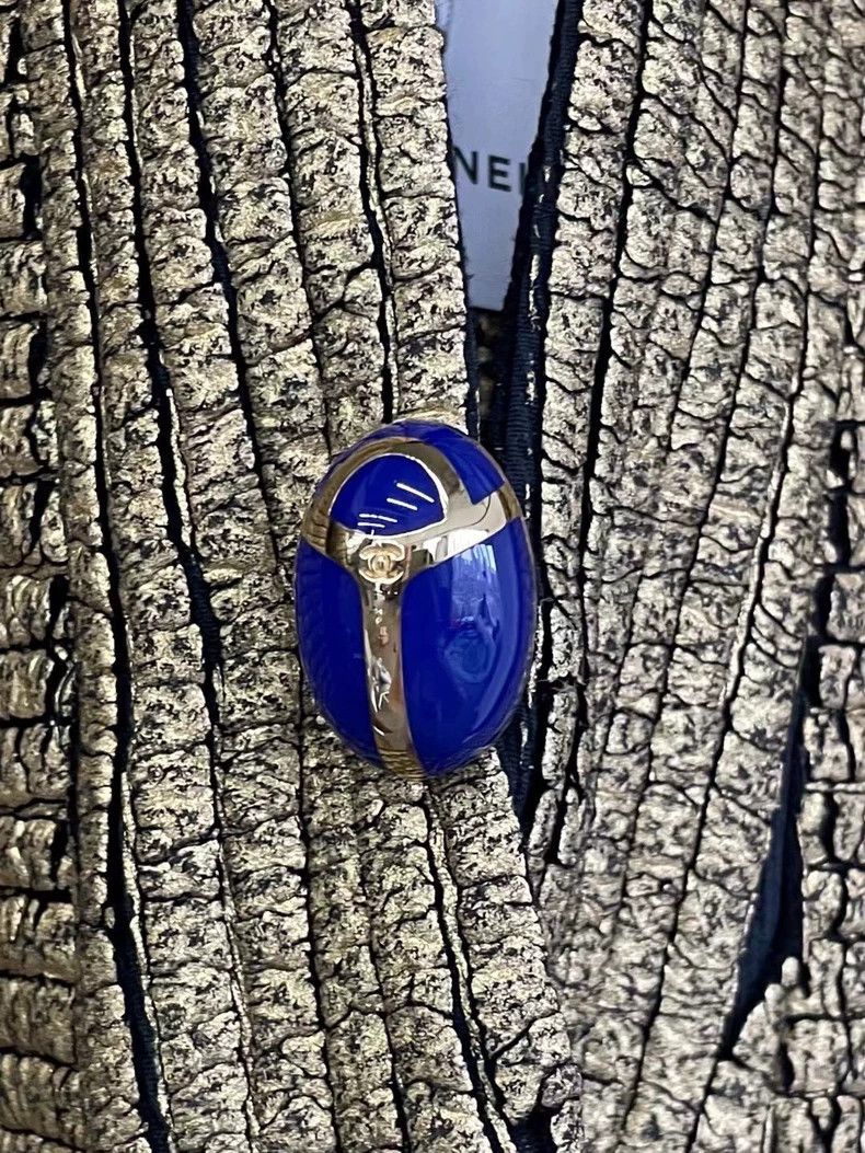 Chanel Chanel Egyptian series of the golden coat of the holy ceet Size XS / US 0-2 / IT 36-38 - 3 Thumbnail