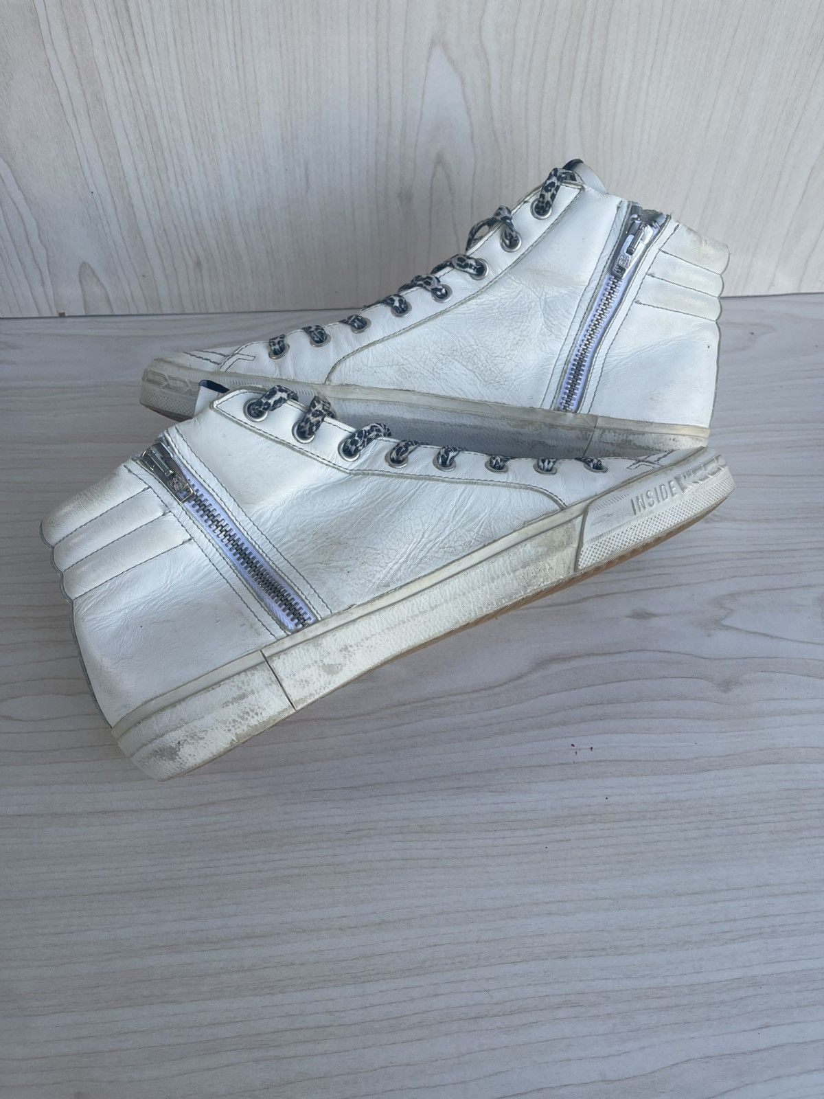 Golden Goose Golden goose slide high top sneakers Size US 7 / EU 40 - 7 Thumbnail