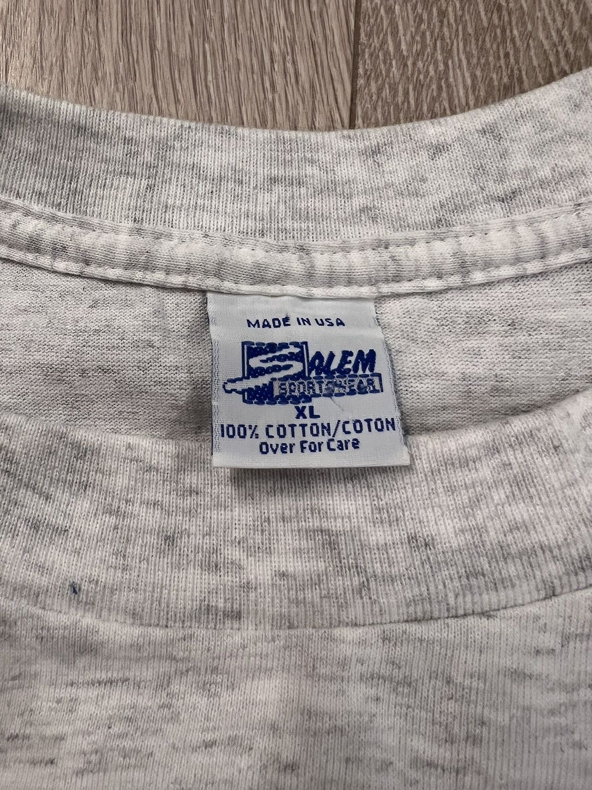 NHL × Vintage Vintage 1992 Chicago Blackhawks Single Stitch T Shirt NHL Size US XL / EU 56 / 4 - 3 Thumbnail