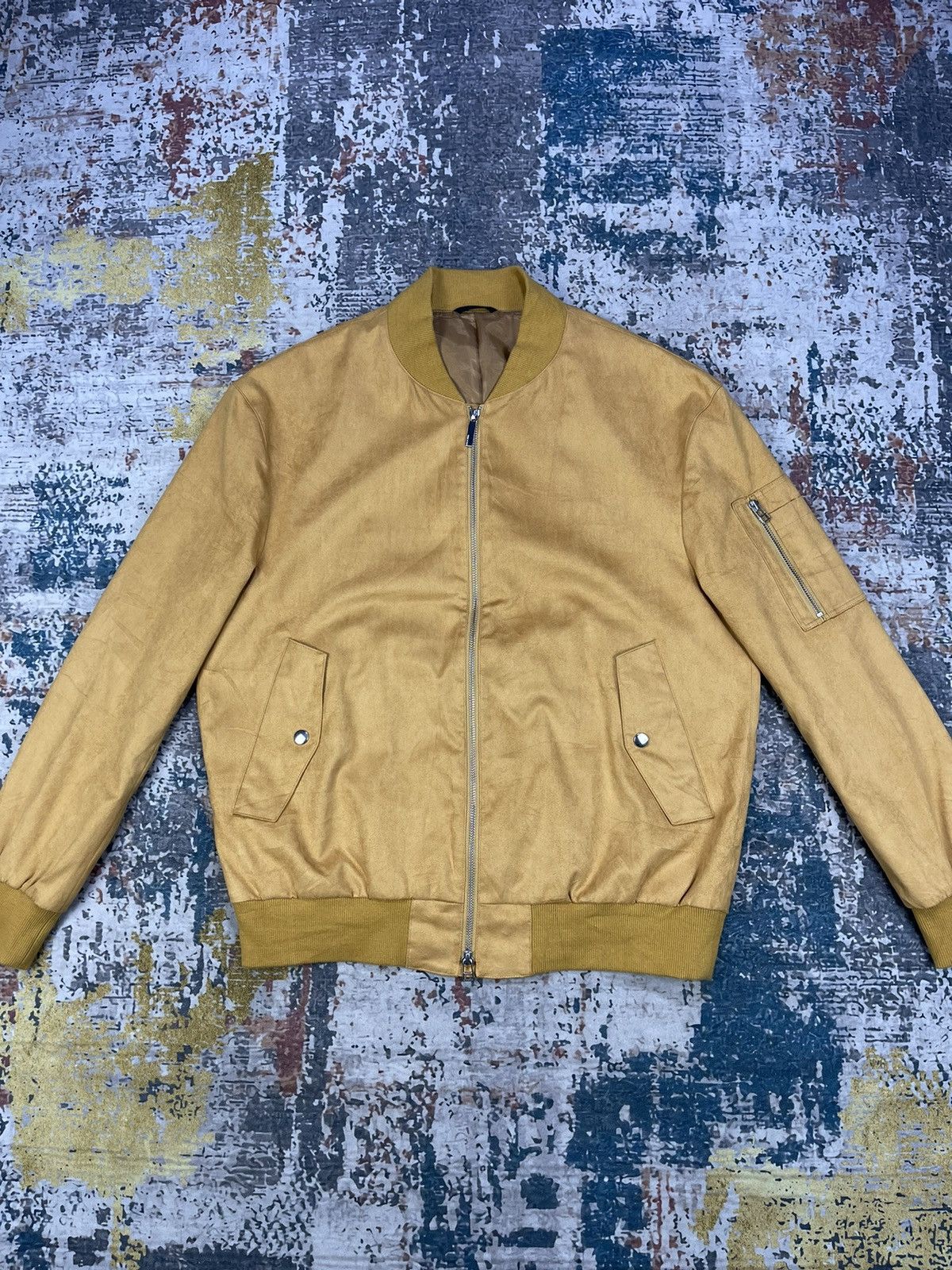 Comme Ca Ism Comme Ca Men Suede Bomber Jackets Size US M / EU 48-50 / 2 - 2 Thumbnail