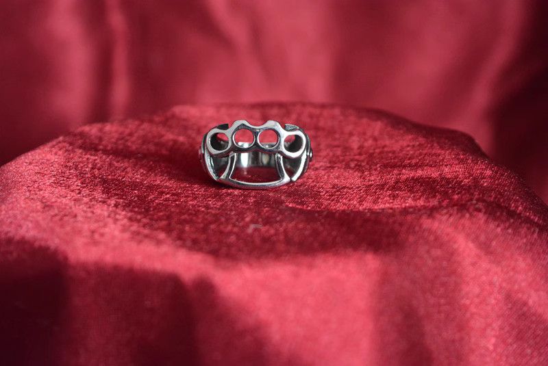Jewelry Crazy Jewelry Rings Open Size Chrome Ring (Size 7-13) Size ONE SIZE - 3 Thumbnail