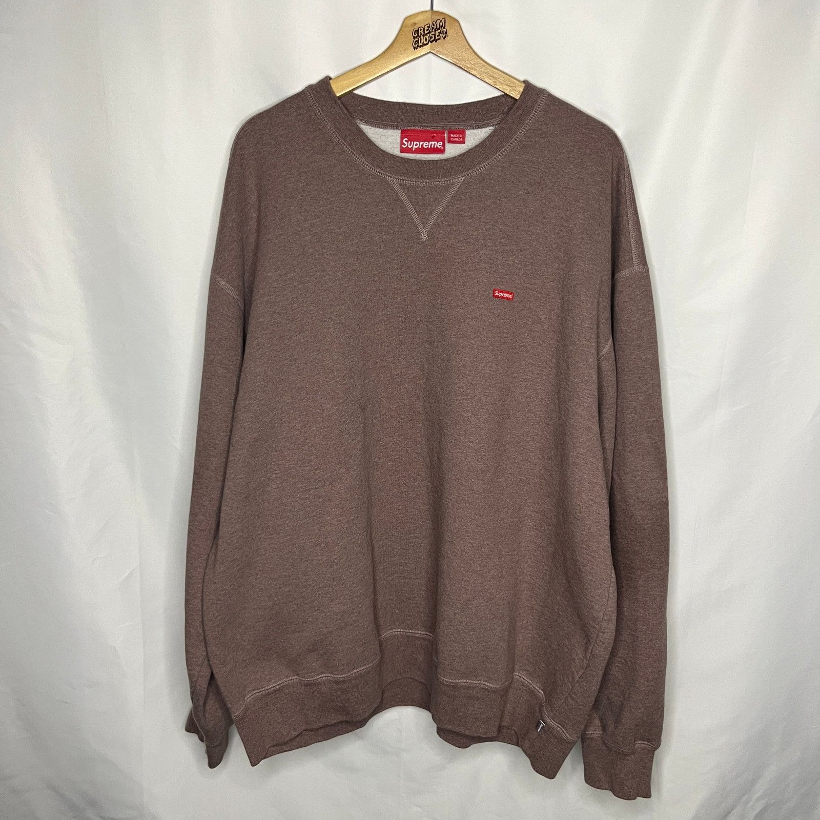 Supreme Supreme New York Shop Small Box Crewneck Size Small | Grailed