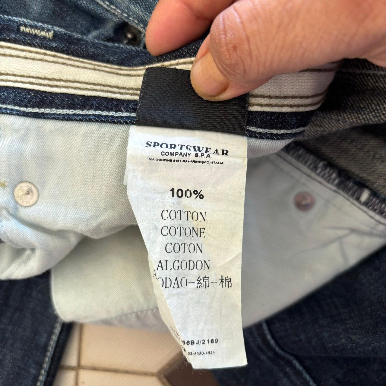 Massimo Osti Stone Island Denim Jeans Size US 32 / EU 48 - 15 Thumbnail