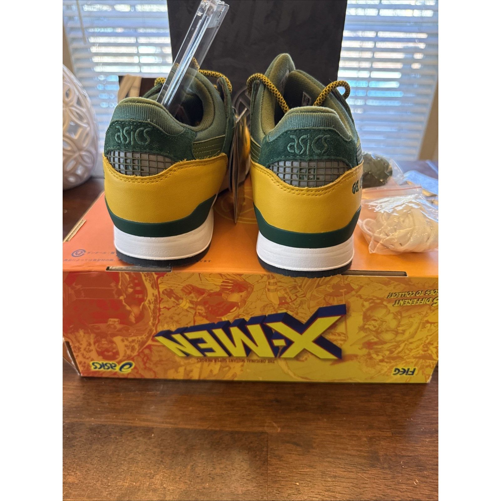 Asics Kith marvel Rogue Series 1 Box Set With Trading Card NEW, Size US 8.5 / EU 41-42 - 12 Thumbnail