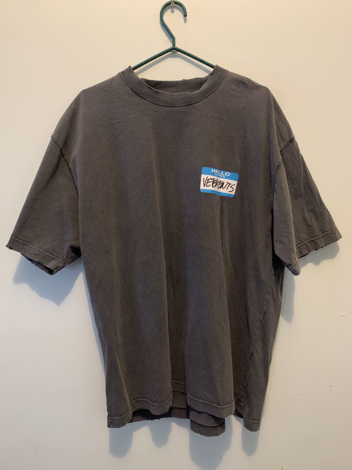 Vetements My Name Is | Grailed