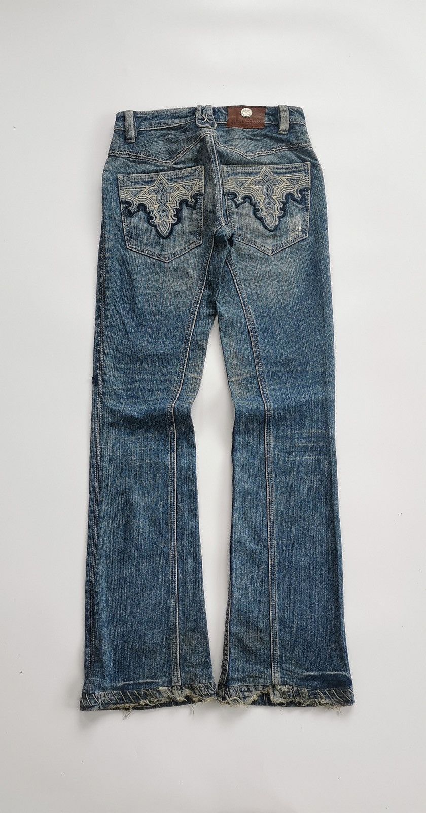 Antik Denim Bootcut Antik Denim Distressed Jeans ERD Grunge Size 27" / US 4 / IT 40 - 1 Thumbnail