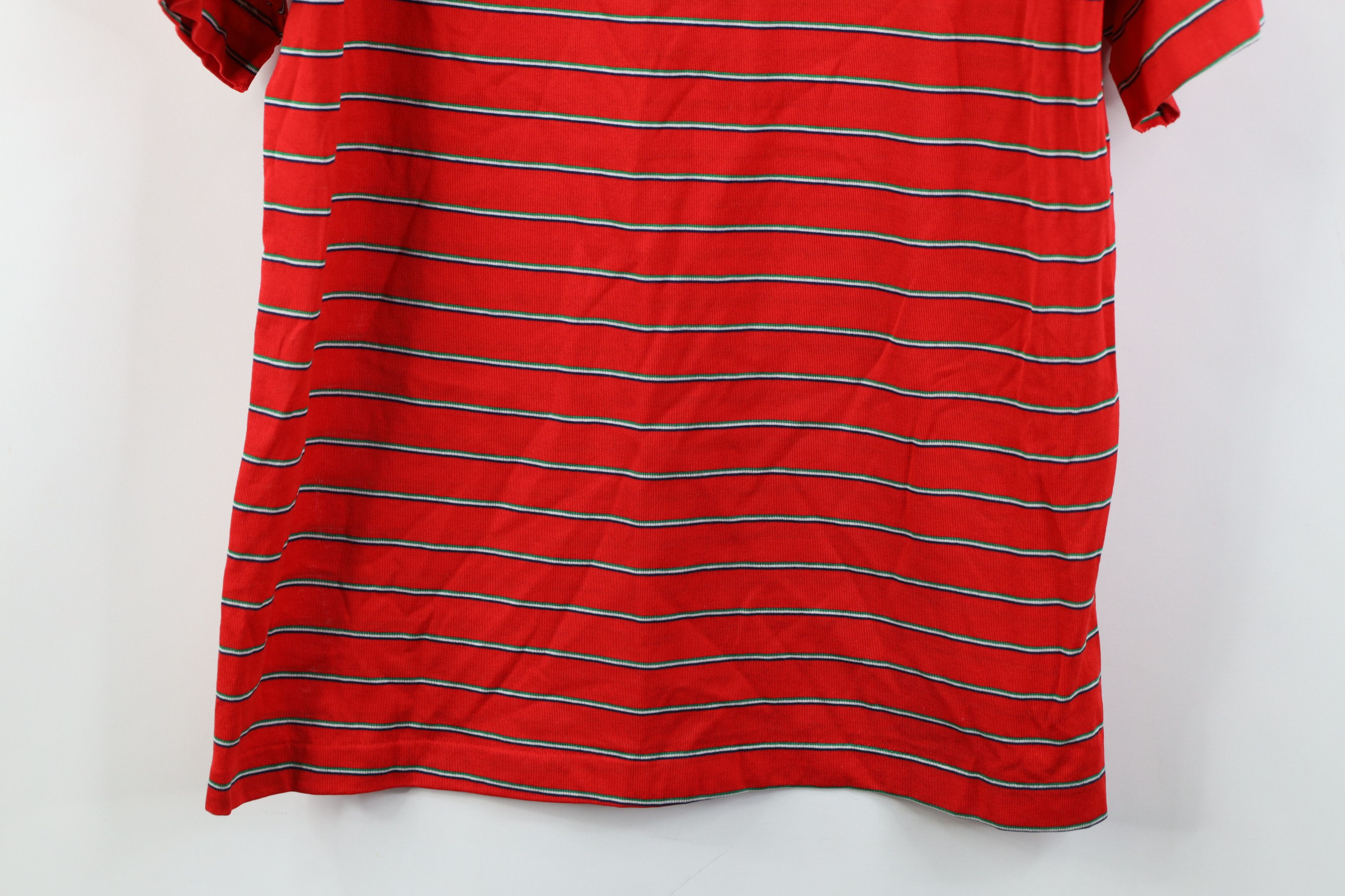 L.L. Bean Vintage 70s LL Bean Lisle Knit Collared Polo Shirt USA Size US L / EU 52-54 / 3 - 3 Thumbnail