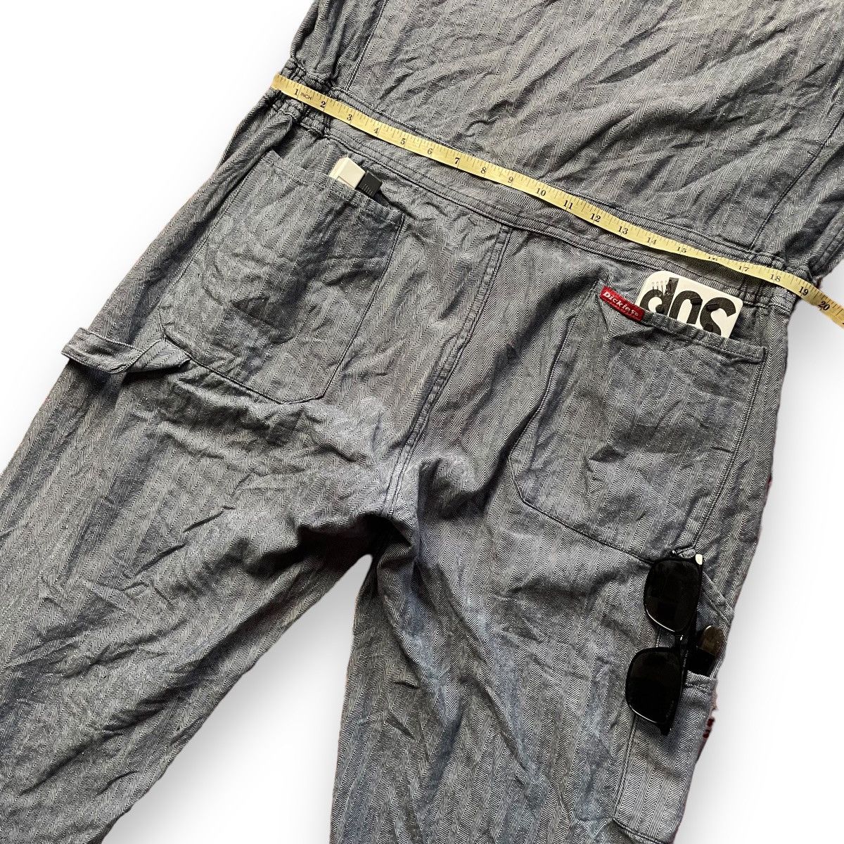 Dickies VINTAGE DICKIES DENIM COVERALL JUMPSUIT Size US 38 / EU 54 - 9 Thumbnail