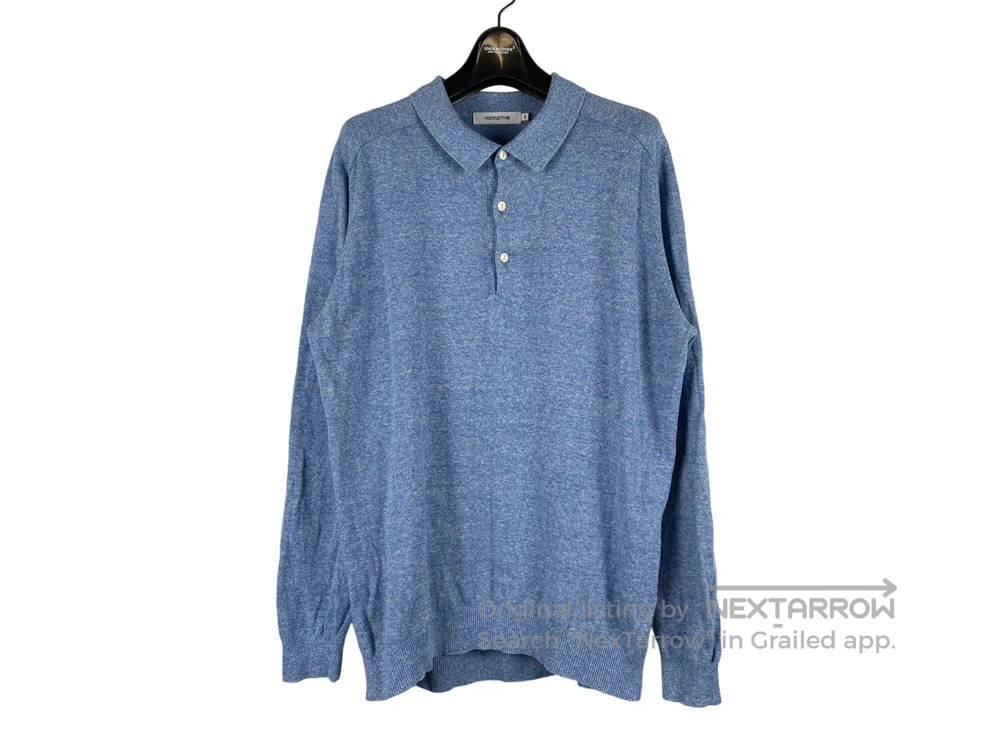 Nonnative Nonnative Snowflake Knit Polo Long Sleeve Size US S / EU 44-46 / 1 - 1 Thumbnail