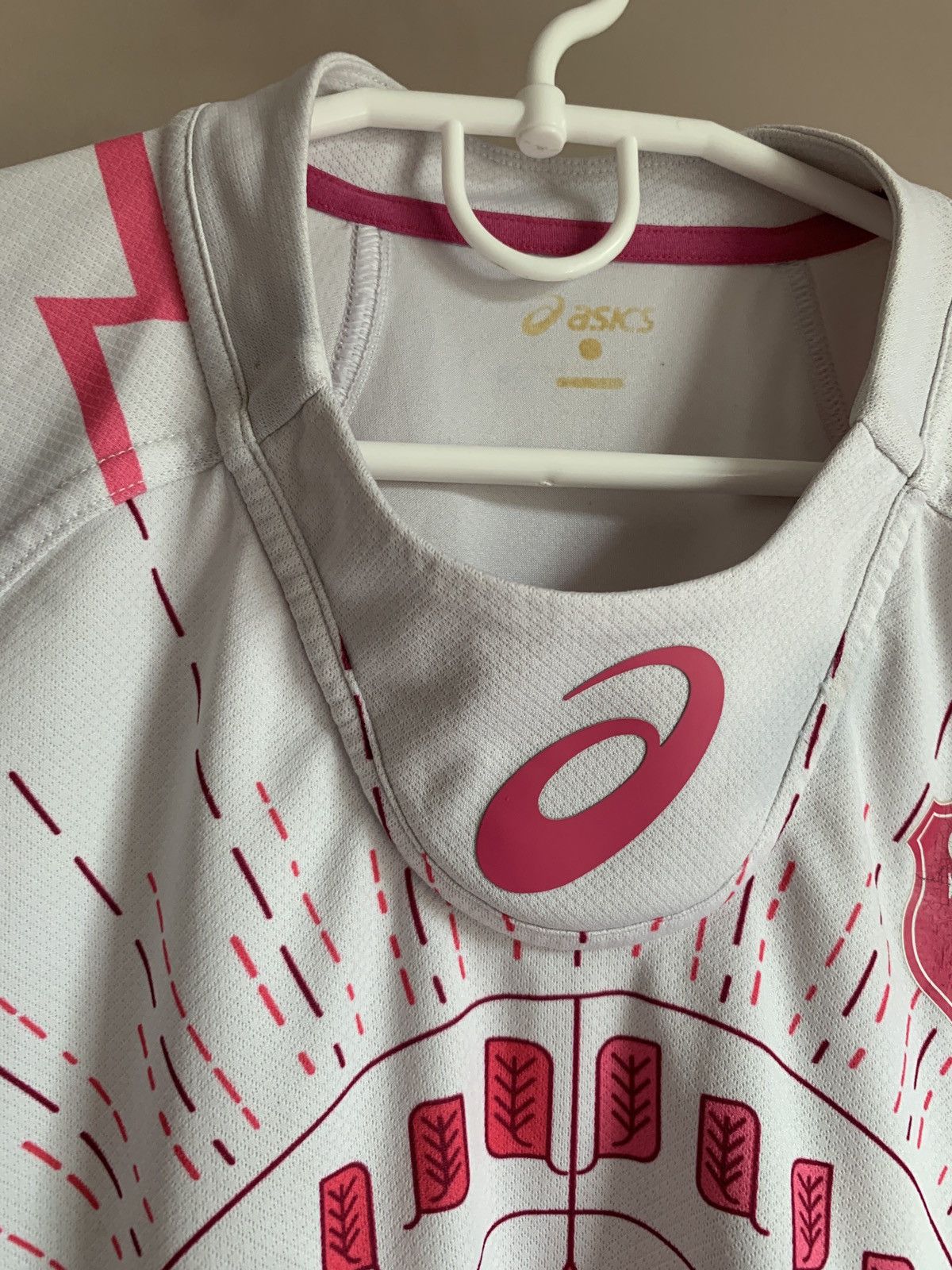 Asics Stade Francais Paris Rugby Union Shirt ASICS Jersey Size S Size US S / EU 44-46 / 1 - 12 Thumbnail