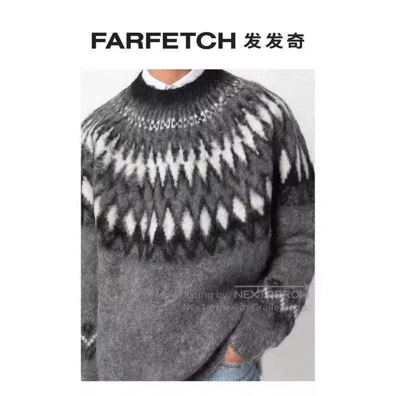 Junya Watanabe Junya Watanabe Men's Geometric Knit Sweater. Size US S / EU 44-46 / 1 - 8 Thumbnail