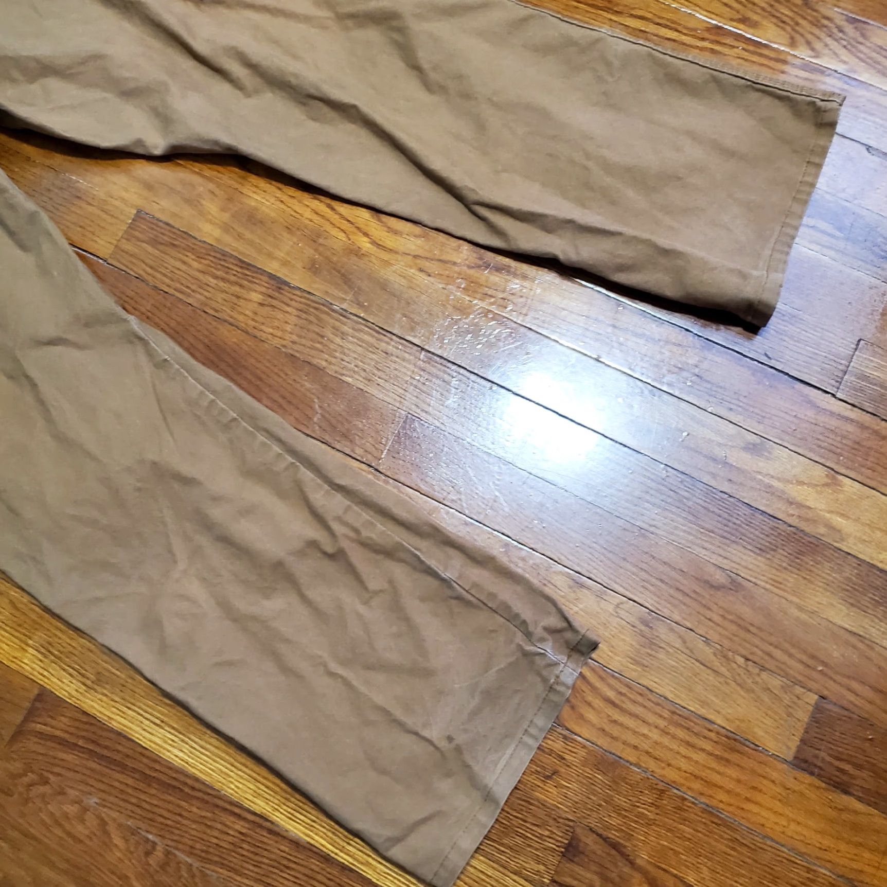 Dickies Dickies Jeans Mens 40x32 Brown Carpenter Straight Workwear Canvas Pants 5-Pocket Denim Petite? Size US 40 / EU 56 - 2 Thumbnail