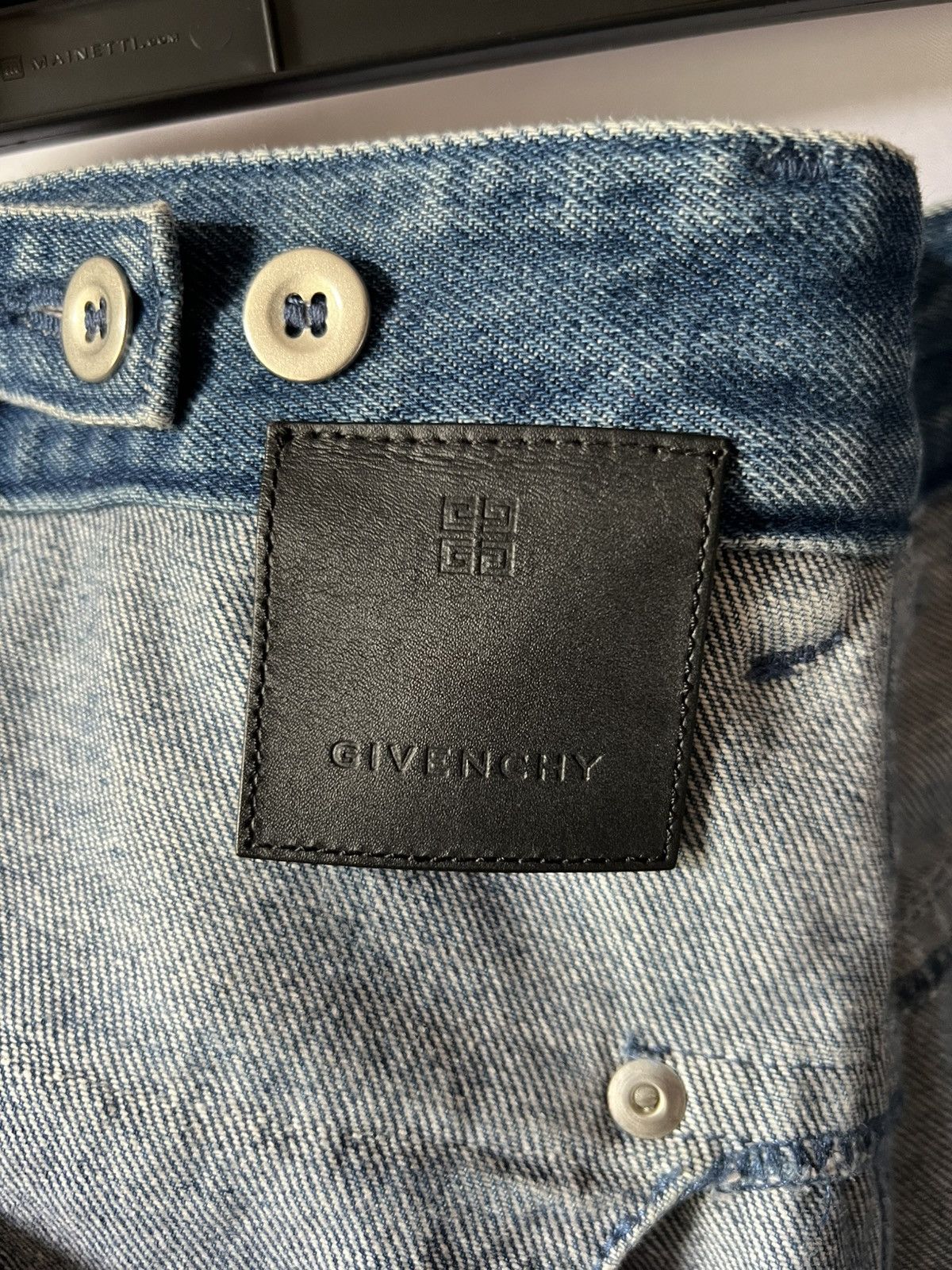 Givenchy Givenchy Denim Cargo Shorts Size US 30 / EU 46 - 17 Thumbnail