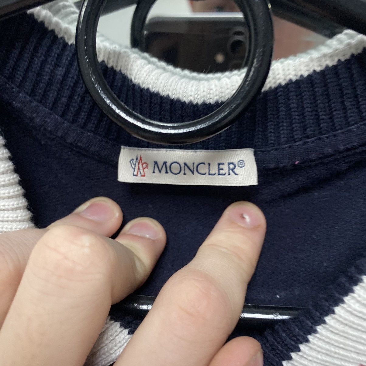 Moncler Moncler long sleeve polo Size US XS / EU 42 / 0 - 7 Thumbnail