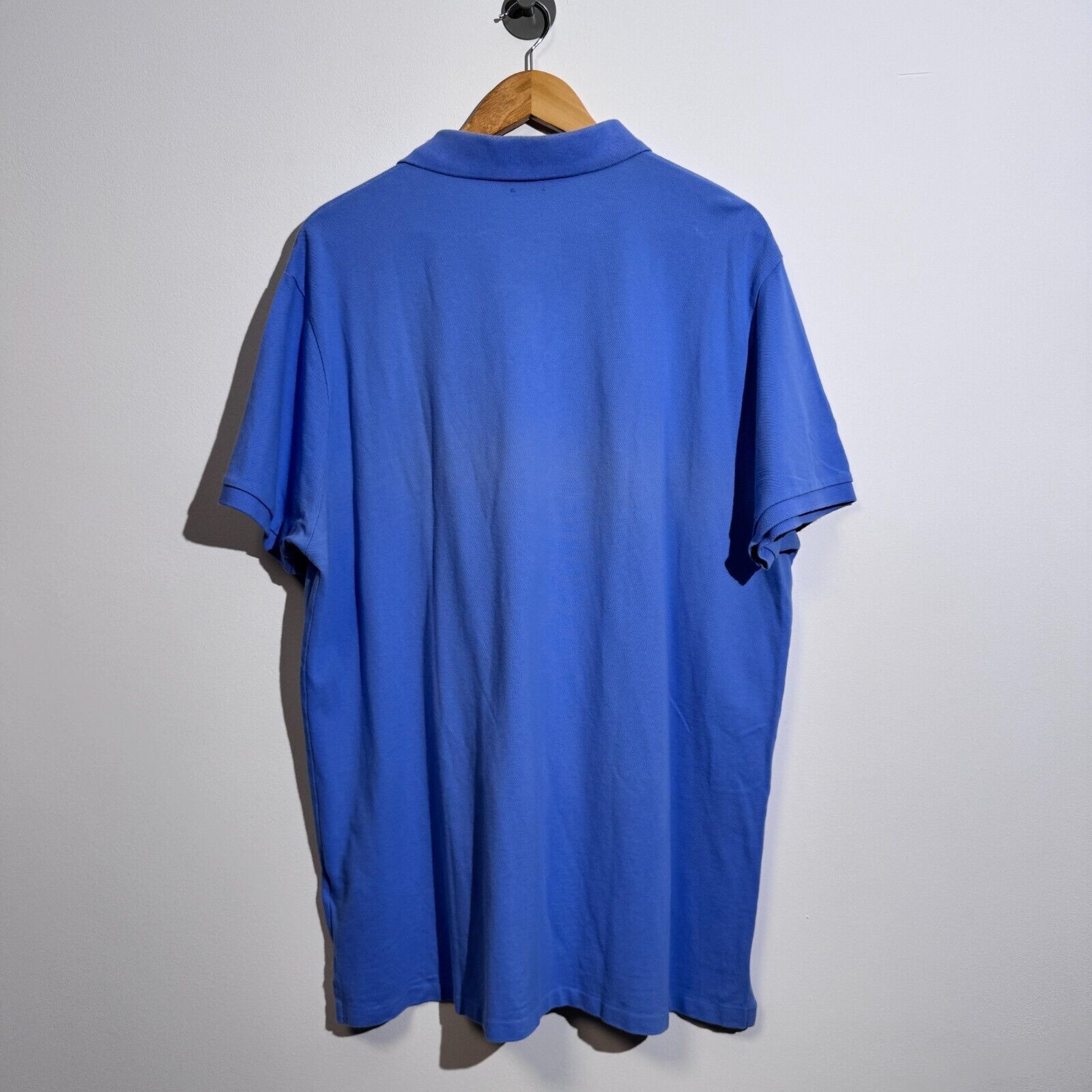 Ralph Lauren × Vintage Vintage Ralph Lauren Unisex Blue Cotton Polo Shirt Size XXL Size US XXL / EU 58 / 5 - 9 Thumbnail