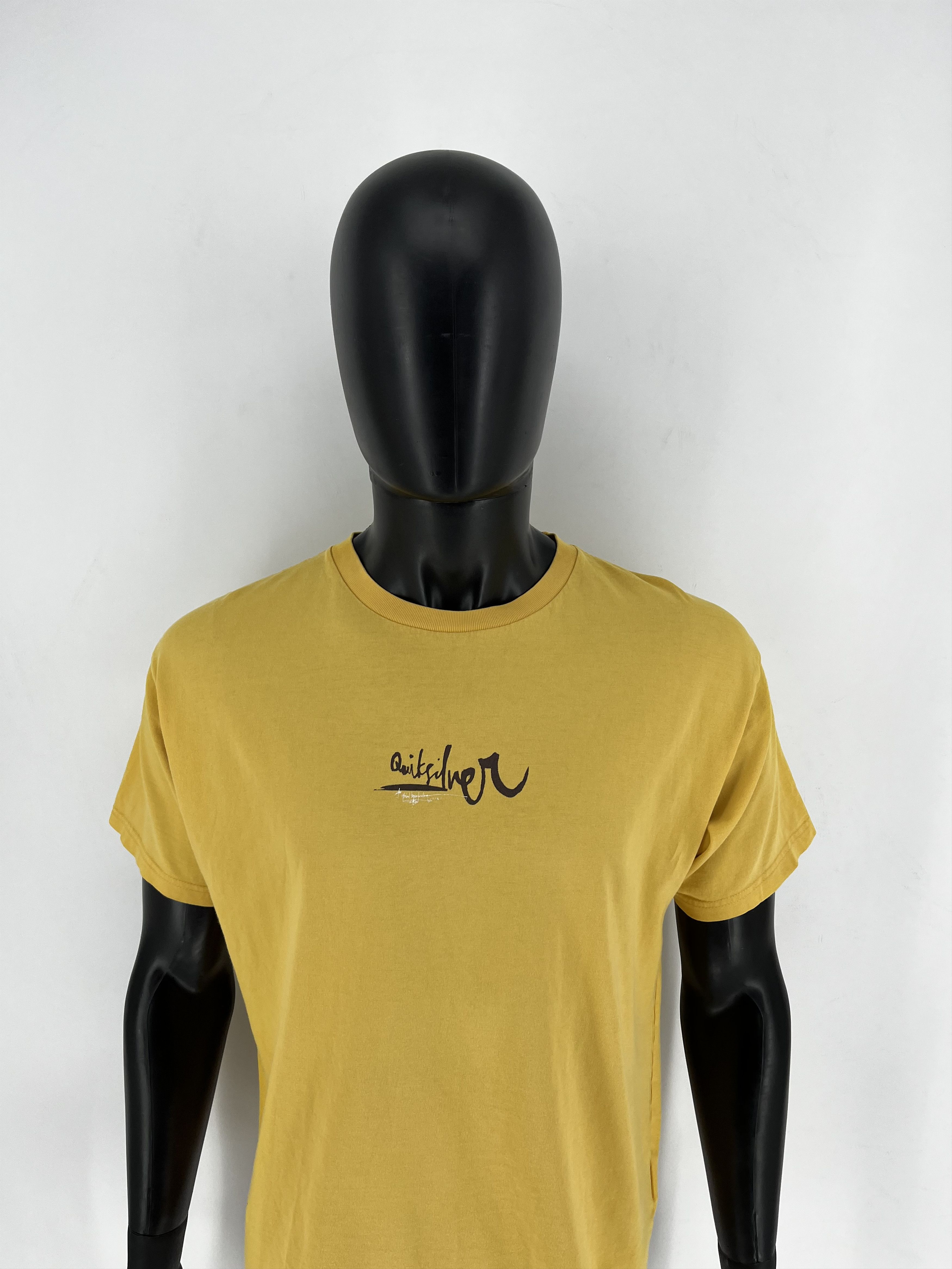 Quicksilver Vintage Quiksilver T-Shirt Size M Yellow Surf Skateboard y2k Size US M / EU 48-50 / 2 - 6 Thumbnail