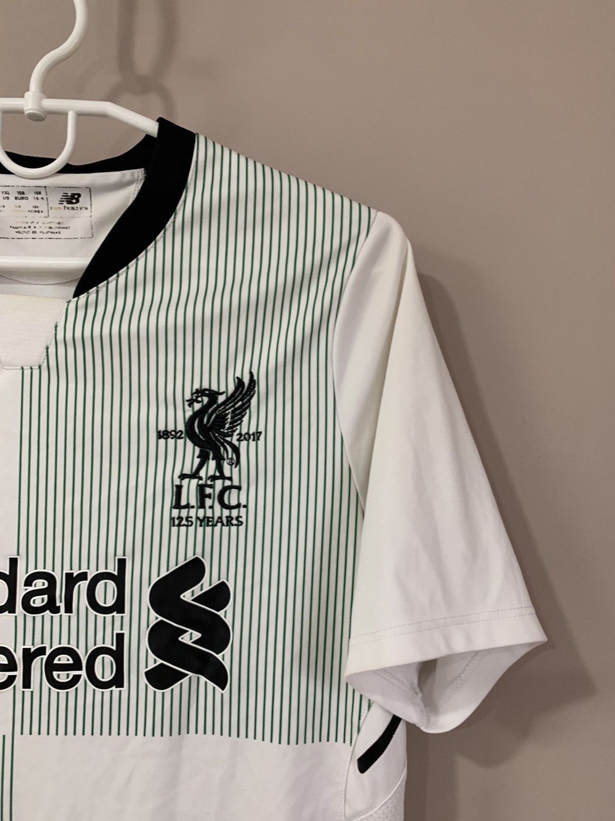 New Balance Liverpool 2017 Away Football Shirt New Balance Soccer Size S Size US S / EU 44-46 / 1 - 4 Thumbnail