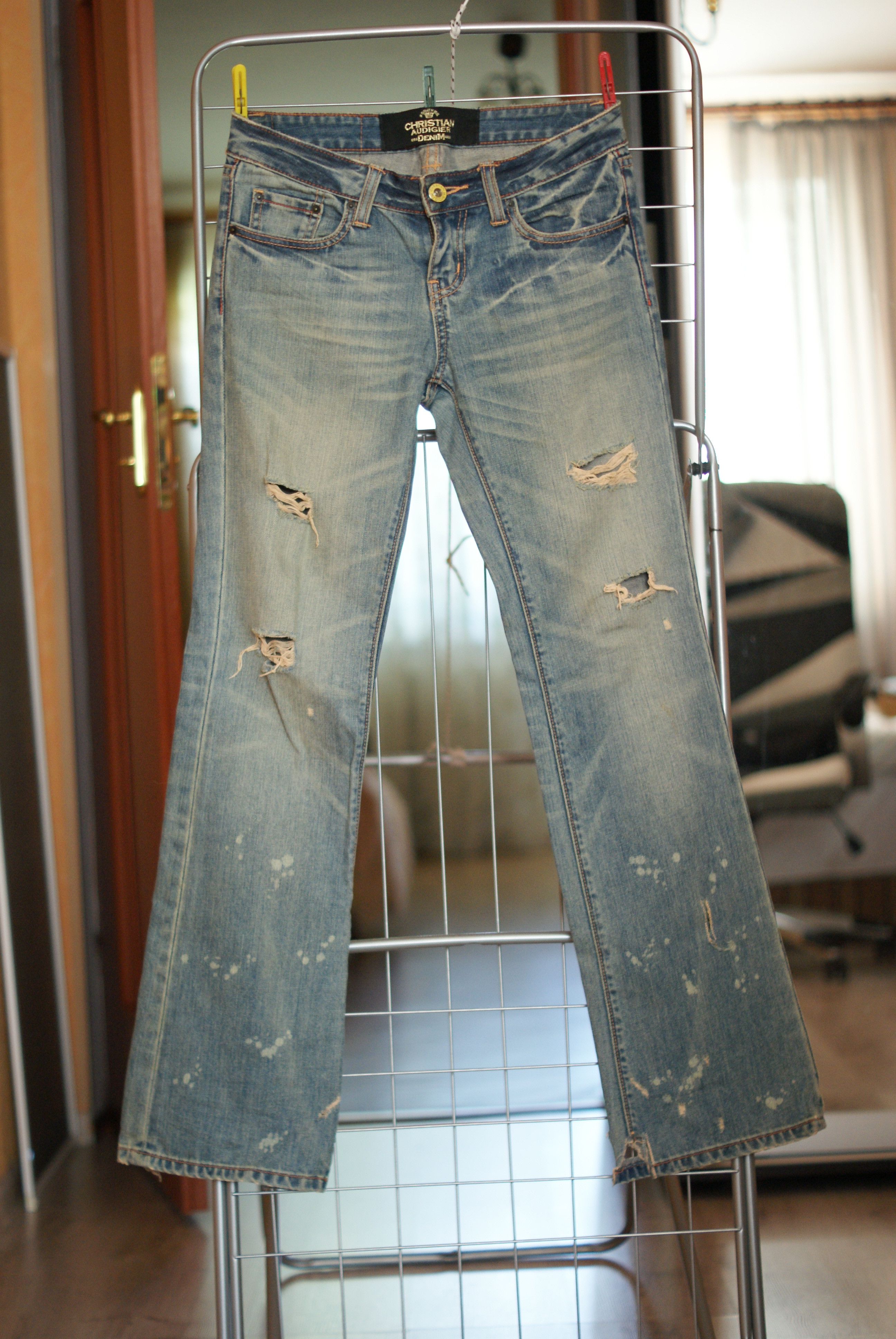 Christian Audigier Limited edition 28X33 Christian Audigier womens jeans skull Size 28" / US 6 / IT 42 - 2 Thumbnail