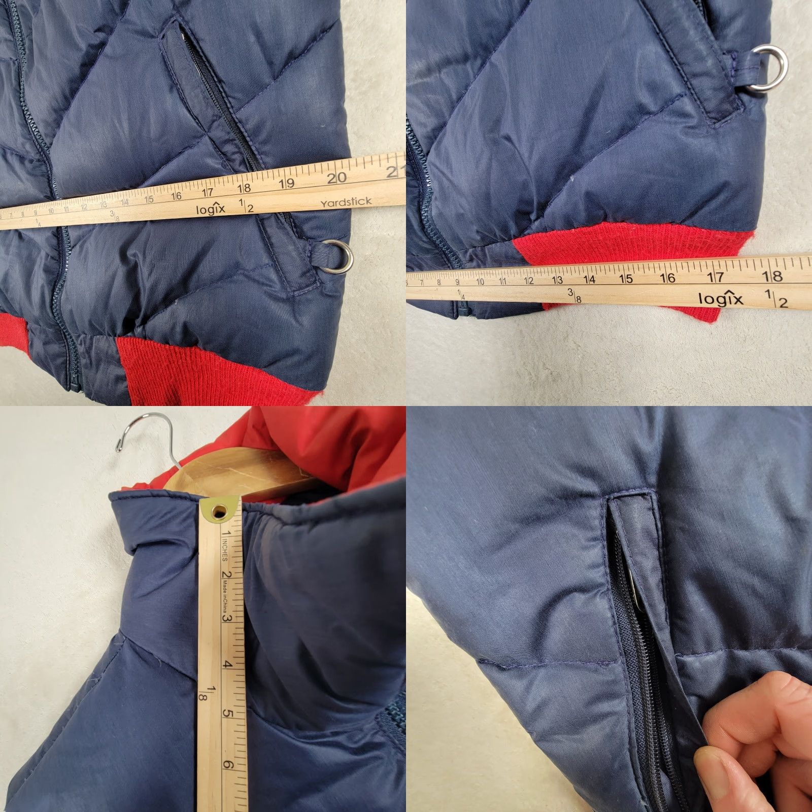 The North Face VINTAGE The North Face Vest Mens M Blue Red Puffer Vest Size US M / EU 48-50 / 2 - 8 Thumbnail
