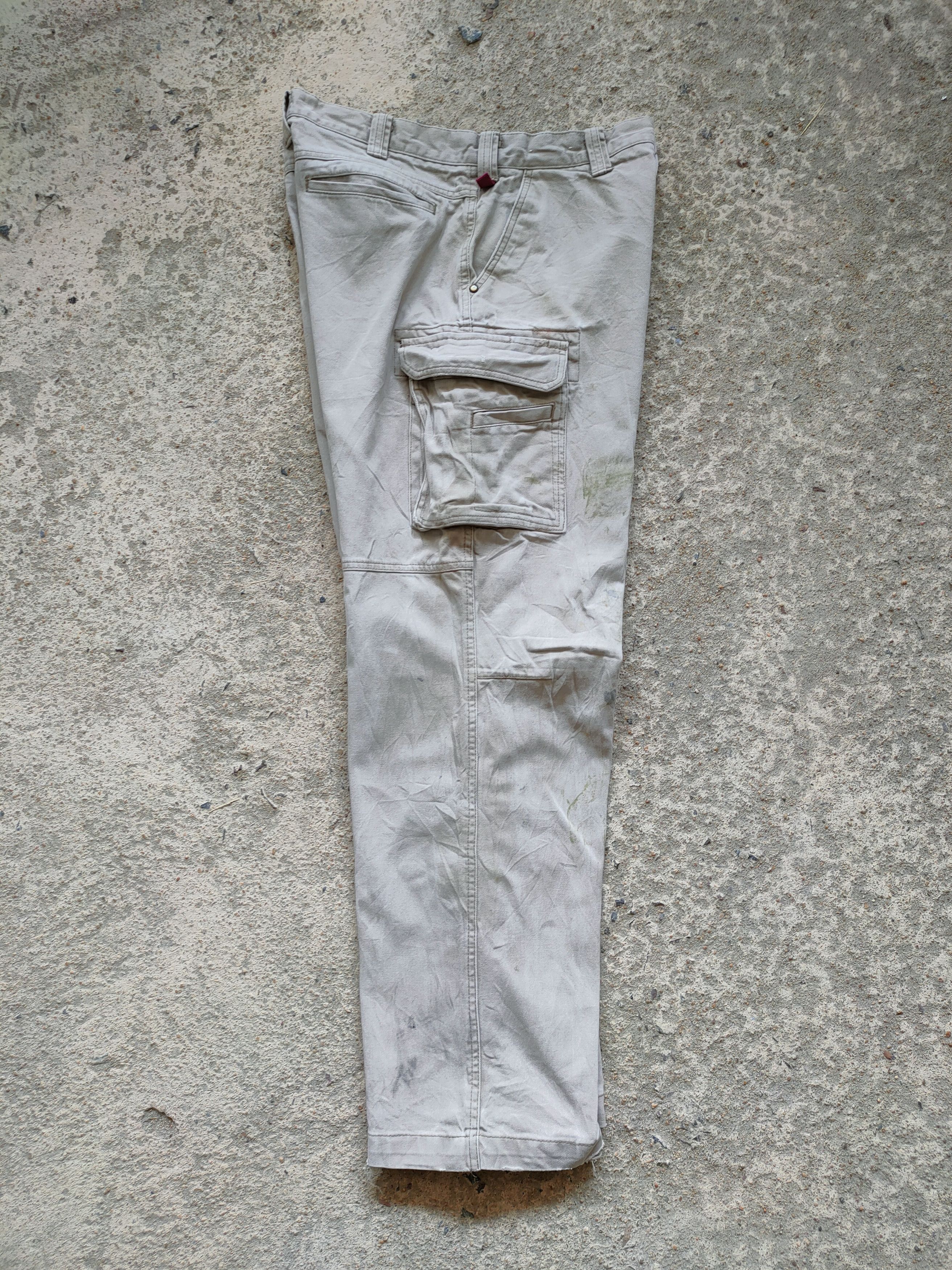 Japanese Brand × Vintage VINTAGE JAWIN FADED GREY RUSTY CARGO PANTS Size US 32 / EU 48 - 10 Thumbnail