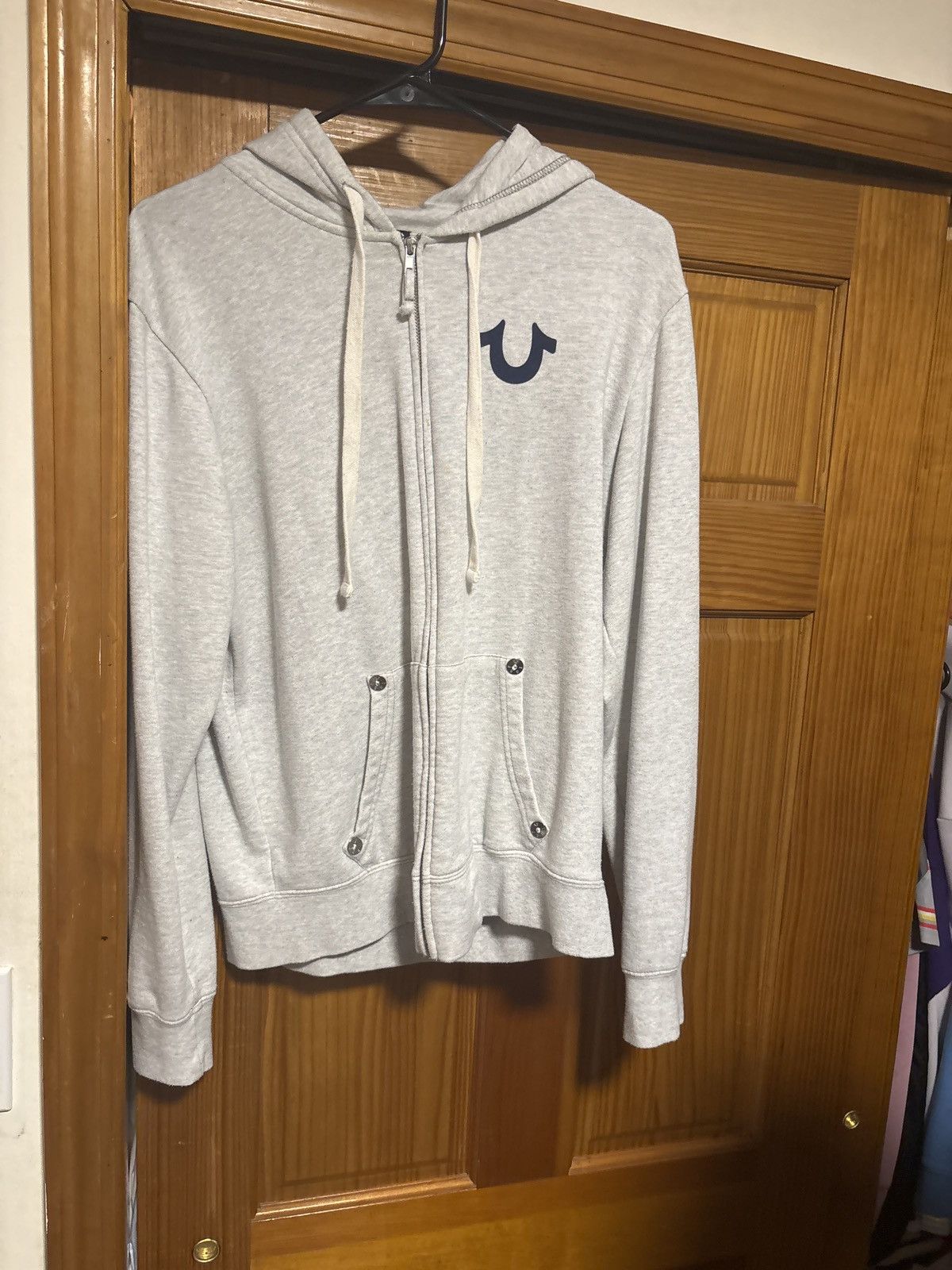 True Religion × Vintage True Religion full zip hoodie Size US M / EU 48-50 / 2 - 1 Thumbnail