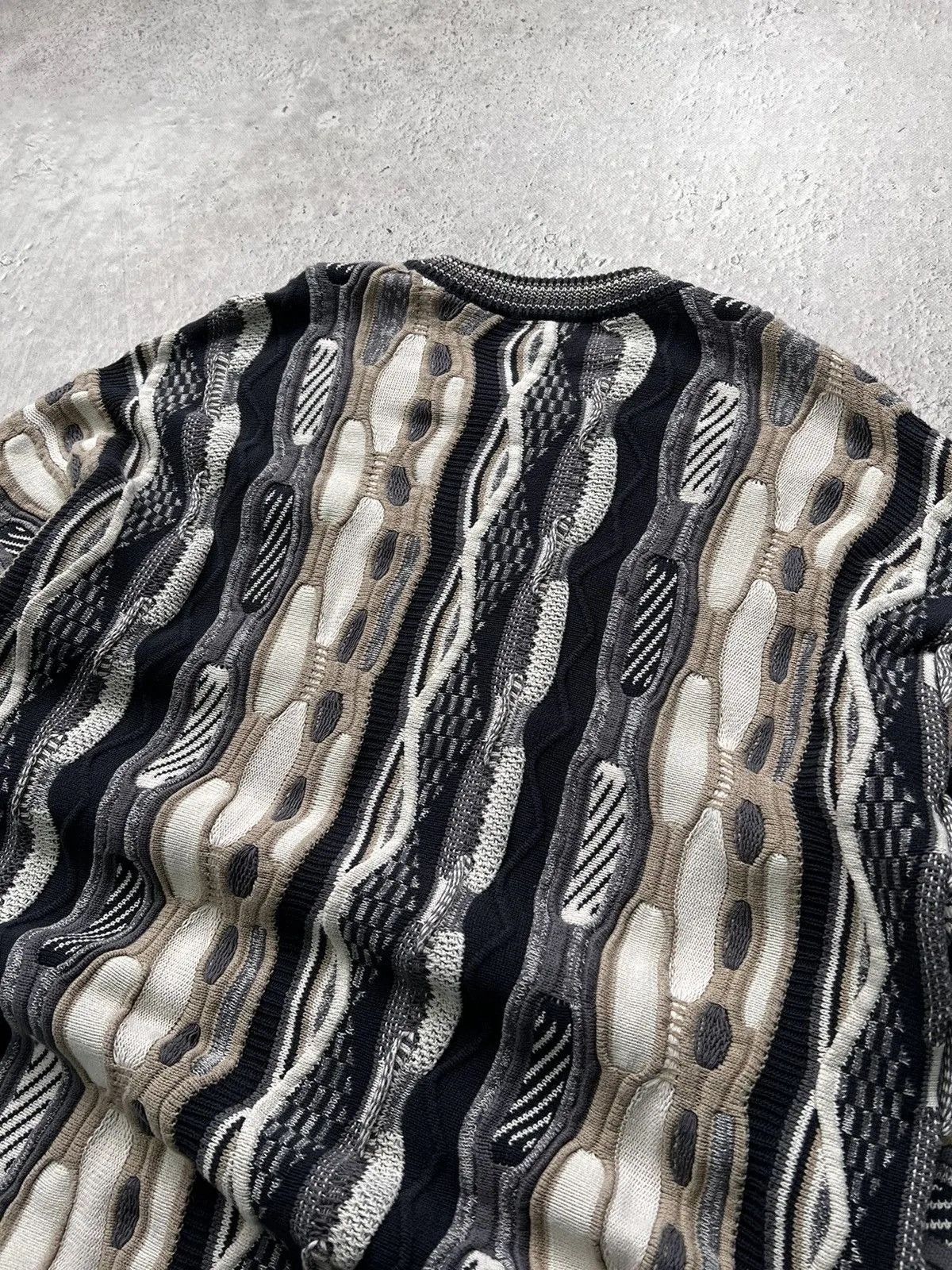 Carlo Colucci Japanese knitted Carlo colucci style multicolour style sweater Size US L / EU 52-54 / 3 - 13 Thumbnail