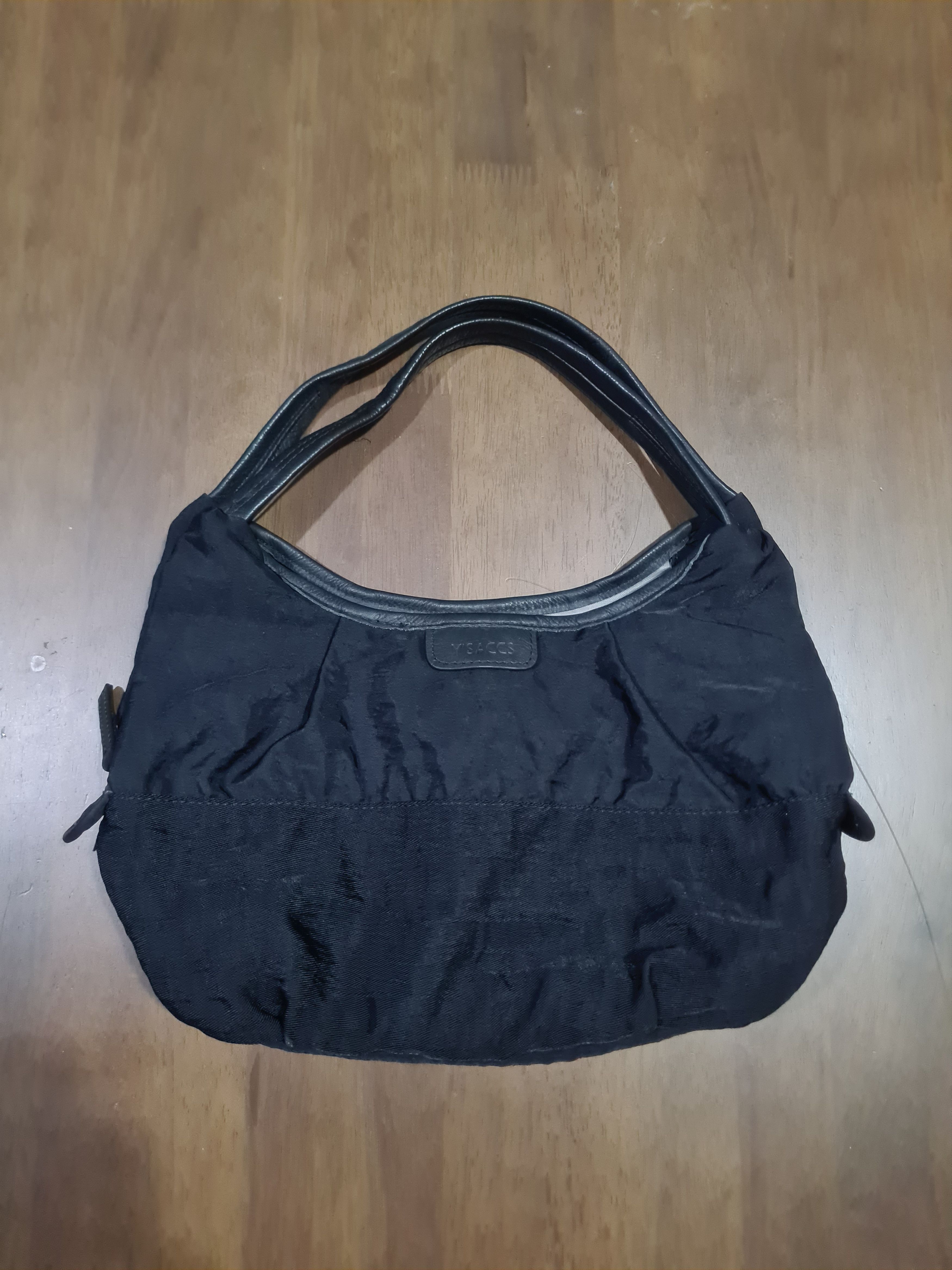 Yohji Yamamoto Y'saccs yohji yamamoto leather/nylon small hobobag Size ONE SIZE - 1 Thumbnail