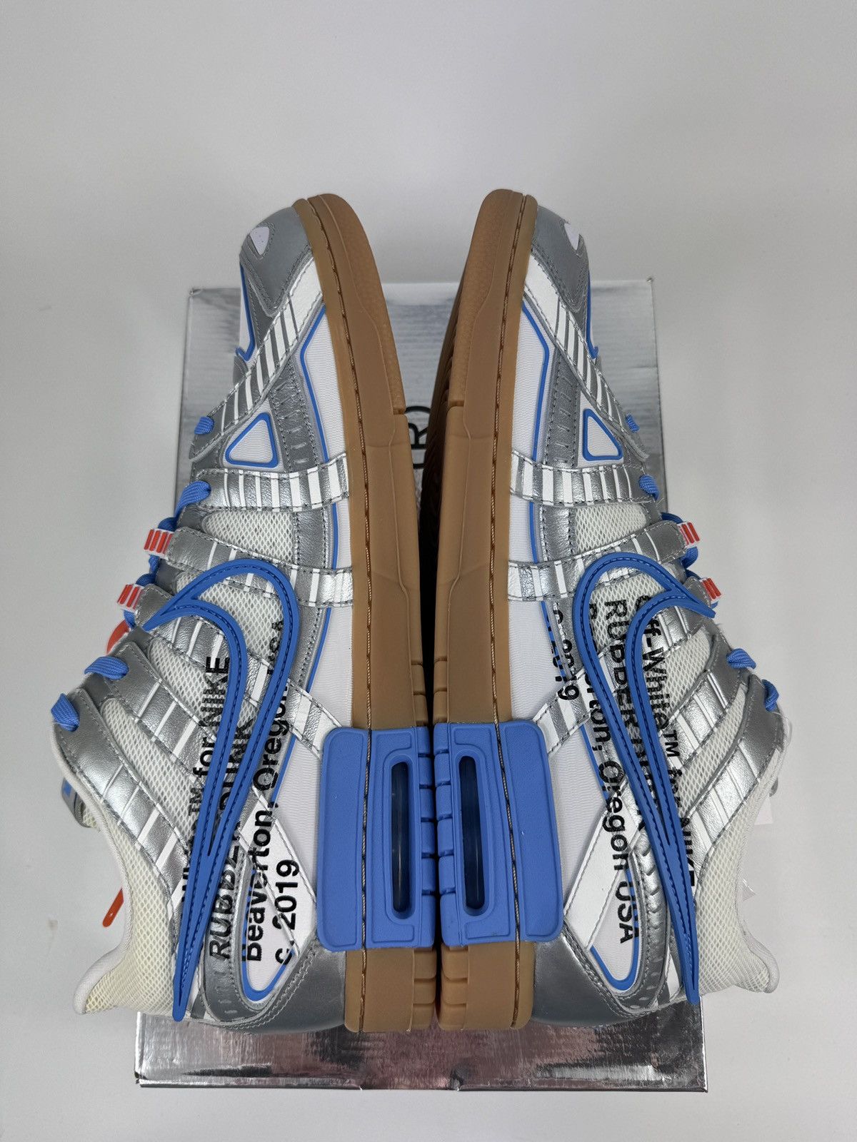 Nike × Off-White NIKE AIR X OFF-WHITE RUBBER DUNK UNC Size US 14 / EU 47 - 6 Thumbnail