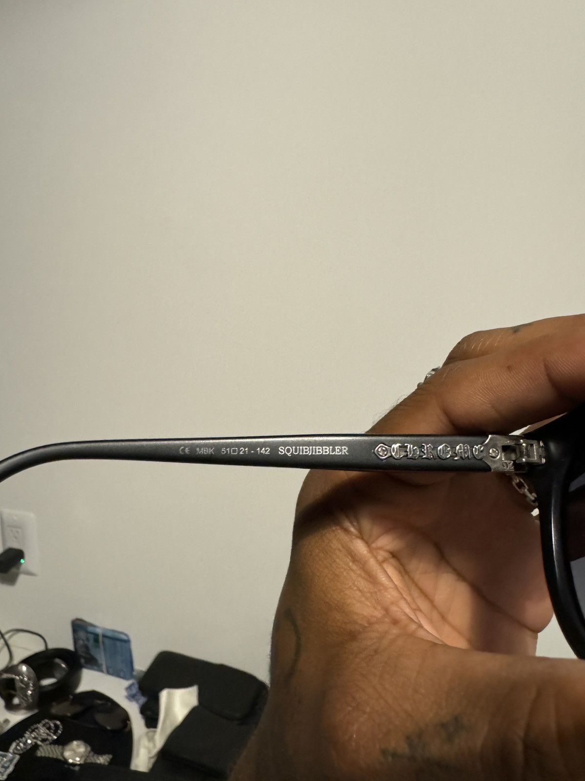 Chrome Hearts Chrome Hearts SQUIBJIBBER Frames Size ONE SIZE - 7 Thumbnail