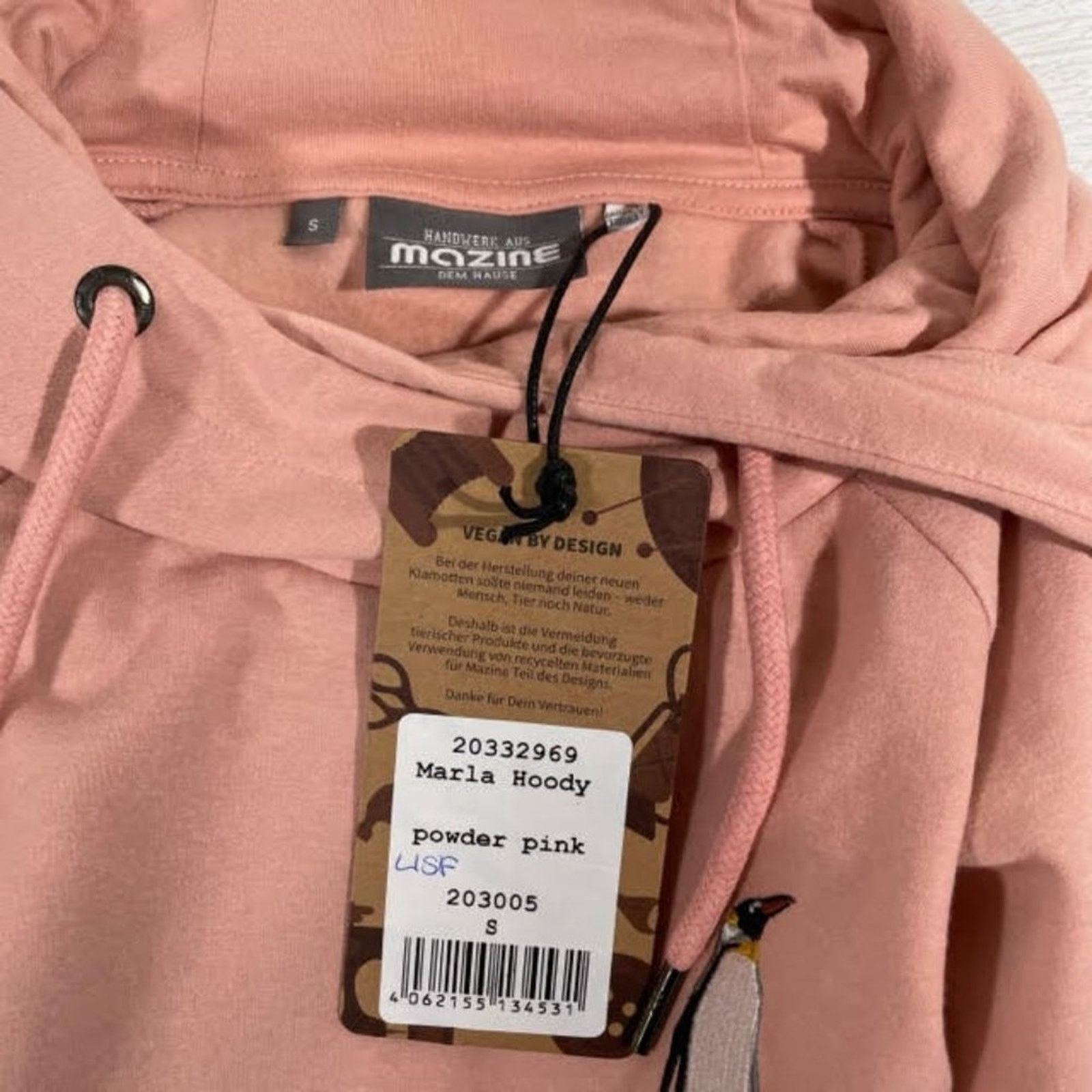 Other Mazine Marla Hoodie Pink Pullover Embroidered Logo S NWT Size S / US 4 / IT 40 - 4 Thumbnail