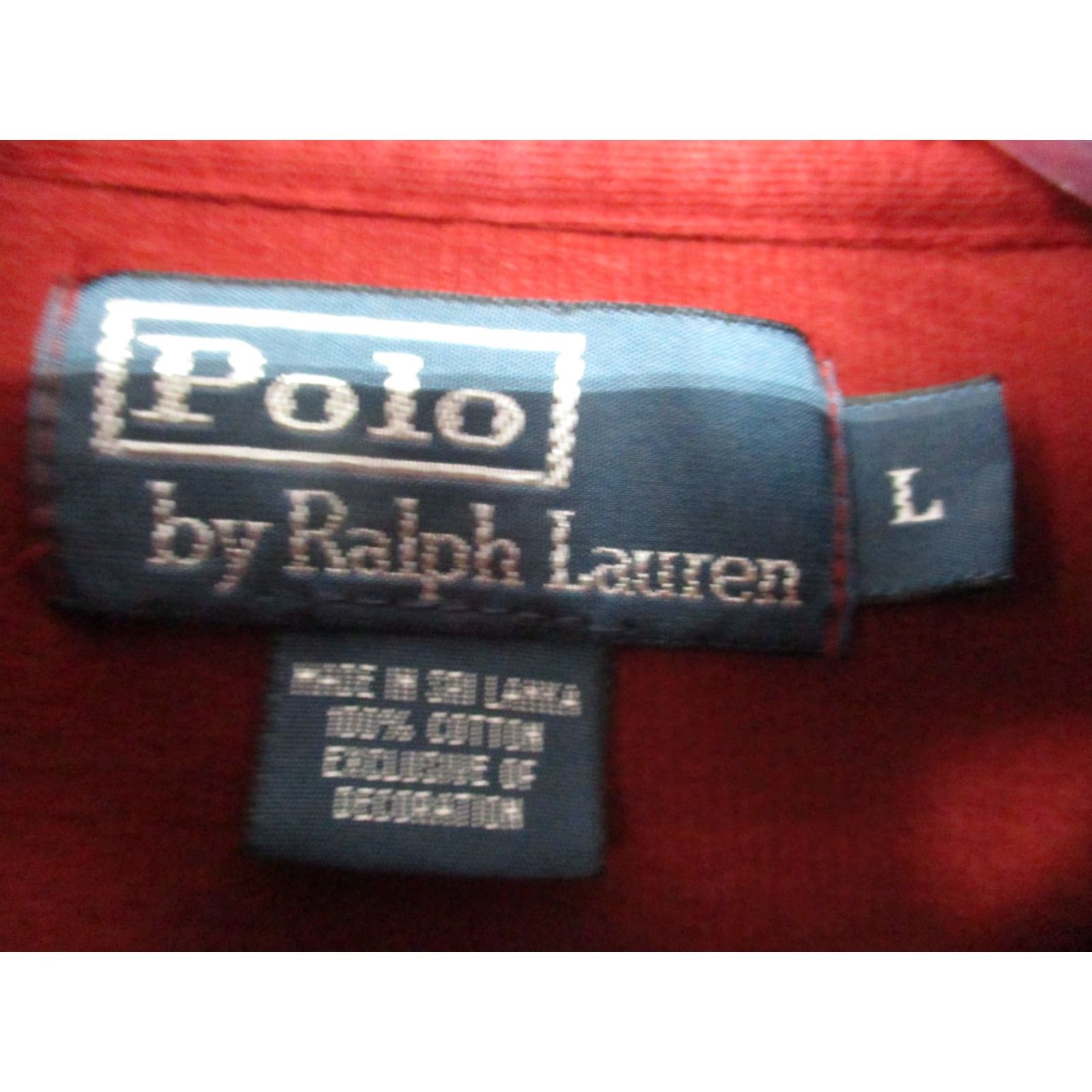 Polo Ralph Lauren Polo Ralph Lauren Sweater Mens Large Quarter Zip Pullover Red Pony Logo Knit Mock Neck Classic Preppy Casual Size US L / EU 52-54 / 3 - 4 Thumbnail