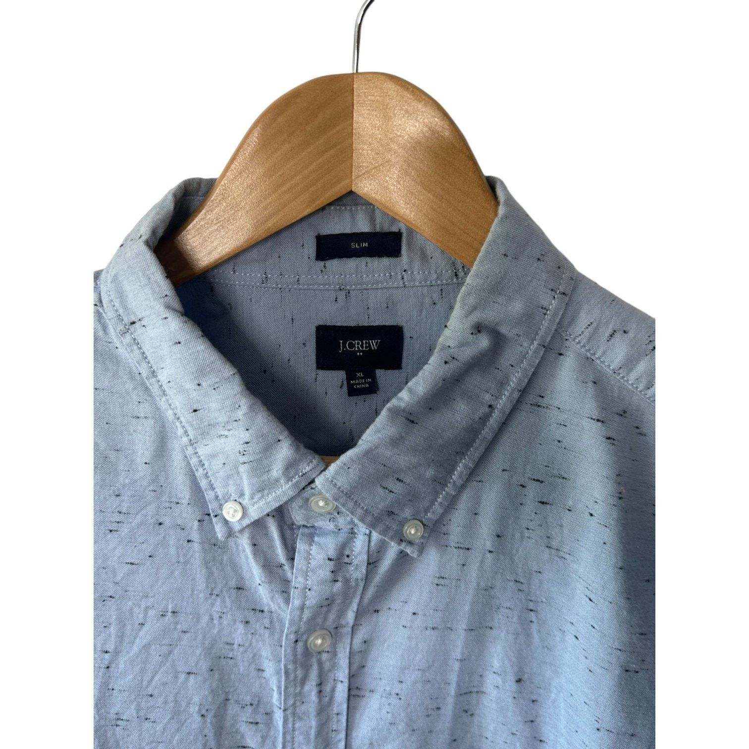 J.Crew J. Crew Blue Slim Fit Long Sleeve Button-Up Shirt Men's XL Size US XL / EU 56 / 4 - 4 Thumbnail
