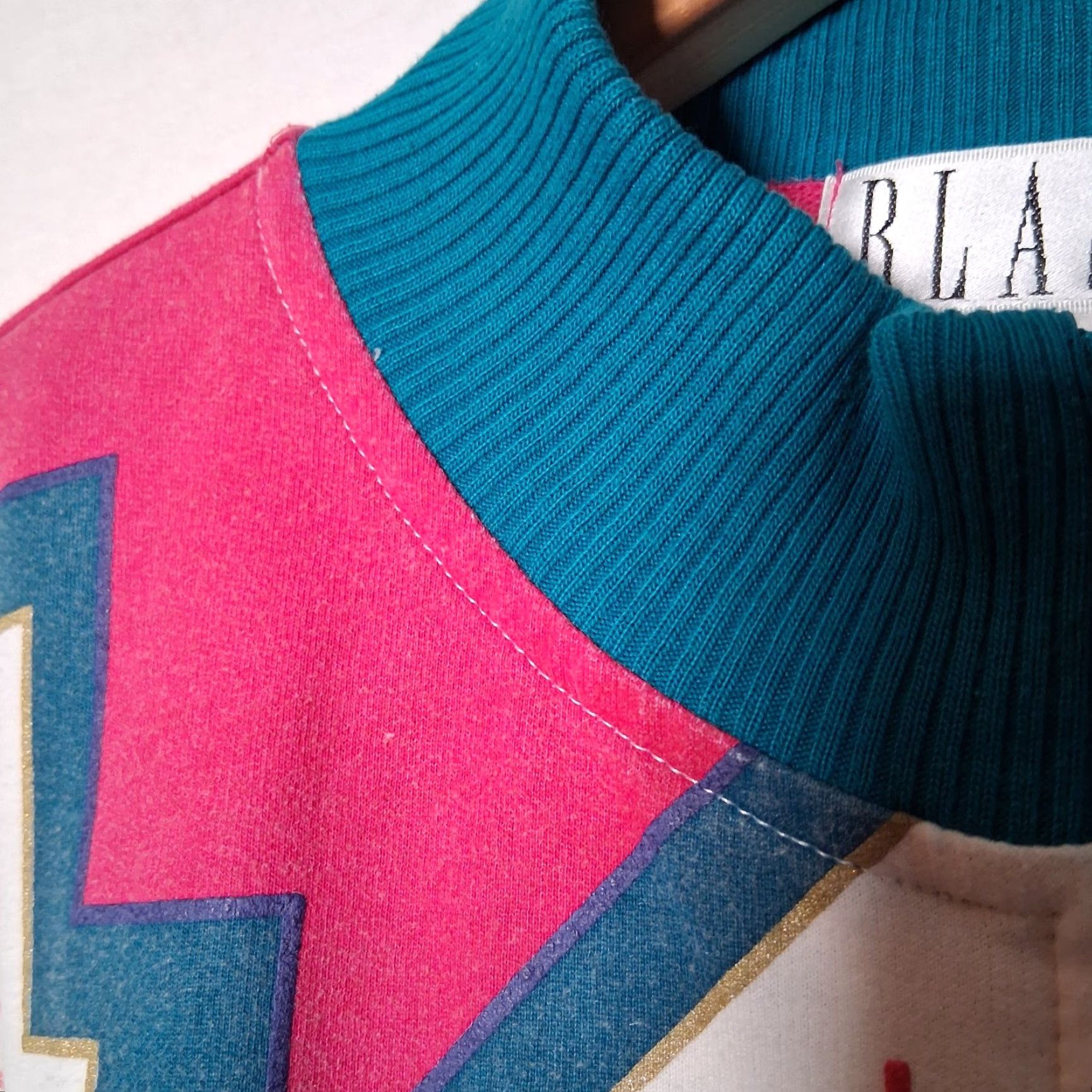 Vintage VINTAGE Blast Full Zip Knit Up Shirt Jacket Women M Geometric Southwest Retro 80s 90s Athleisure Size M / US 6-8 / IT 42-44 - 7 Thumbnail
