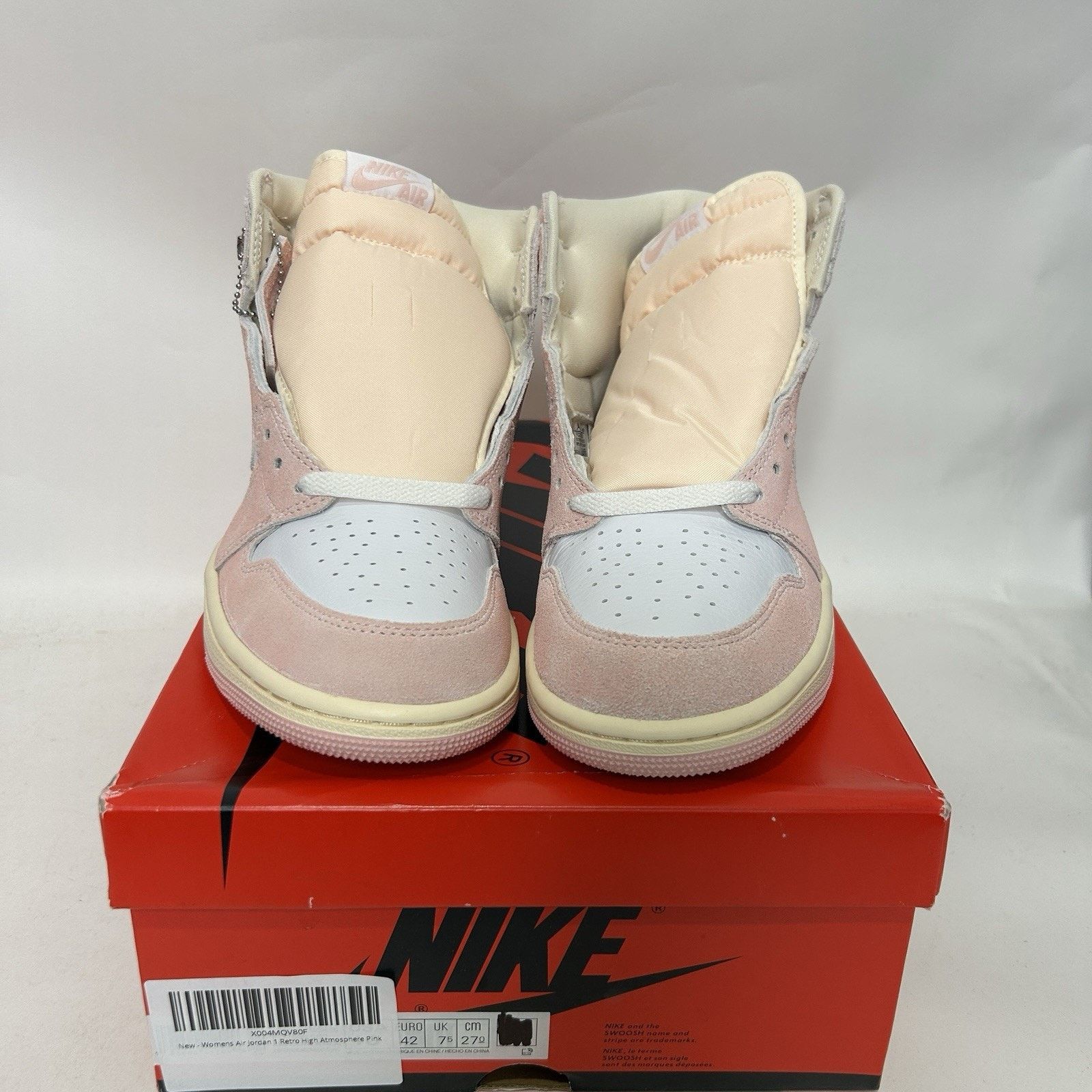 Jordan Brand Nike Air Jordan 1 Retro High WMNS “Washed Pink” FD2596-600 Size US 10 / IT 40 - 2 Thumbnail