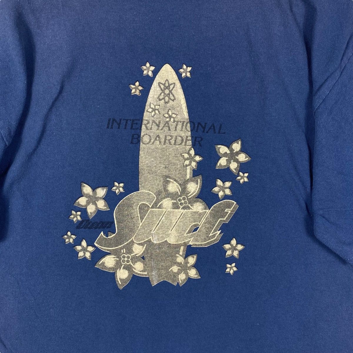Other Vintage OCEAN SURF International Boarder Graphic Faded Tee Size US L / EU 52-54 / 3 - 2 Thumbnail