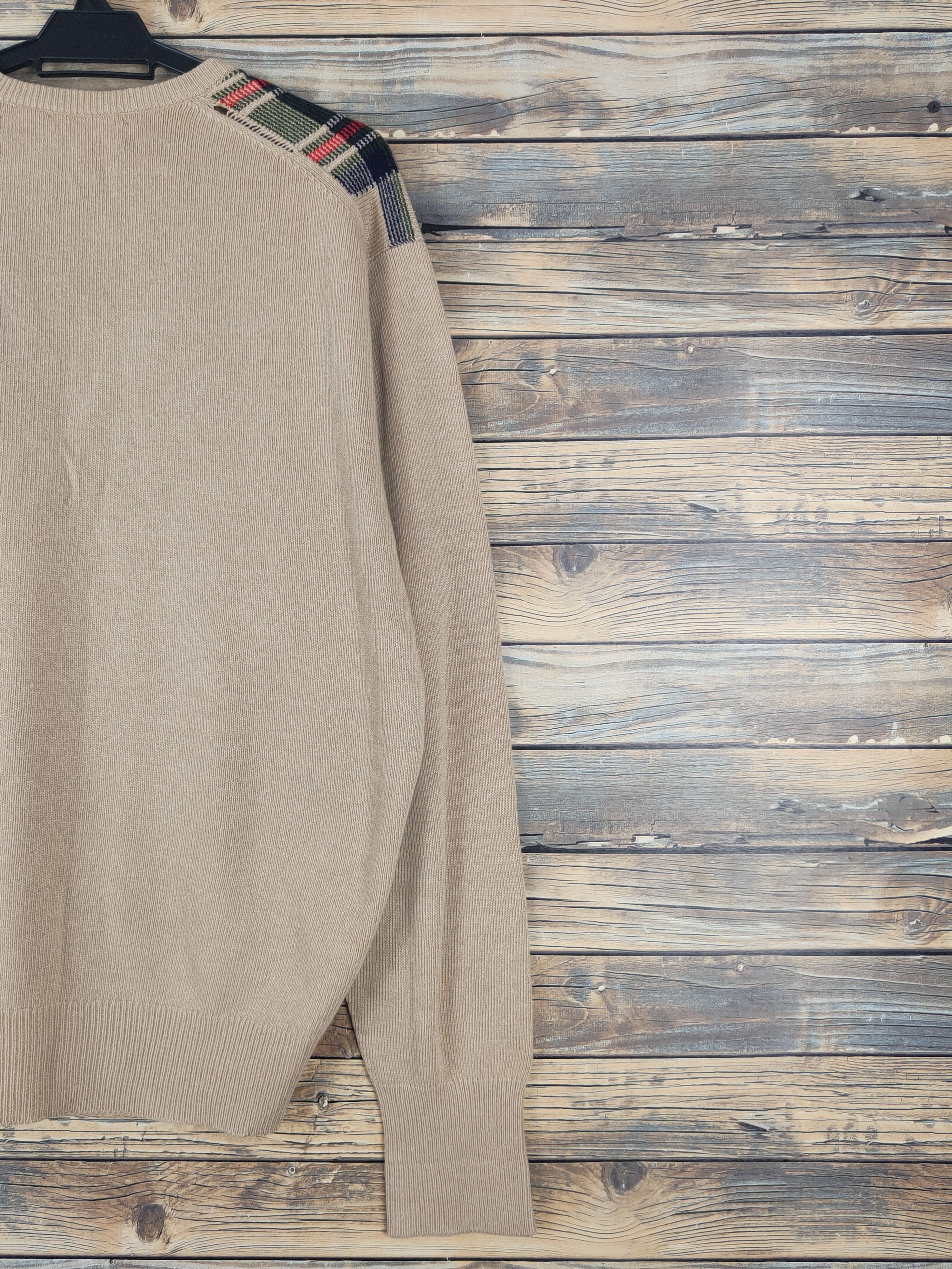Barrie × Homespun Knitwear × Vintage Barrie for Maruman Brown Knitwear Sweatshirts #W1082 Size L / US 10 / IT 46 - 11 Thumbnail