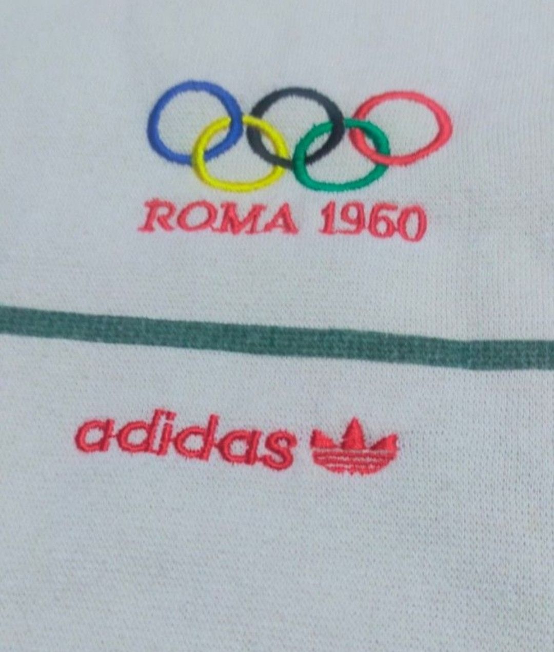 Adidas × Vintage Vintage ADIDAS Olympic sweatshirt rare Size US XL / EU 56 / 4 - 4 Thumbnail
