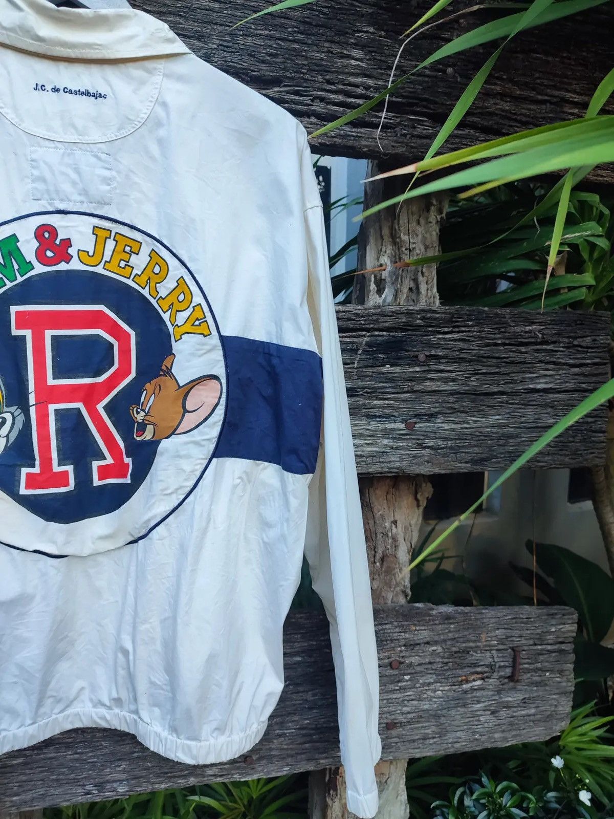 Jean Charles De Castelbajac Vintage JC de Castelbajac Tom & Jerry Graphic Windbreaker Size US M / EU 48-50 / 2 - 4 Thumbnail