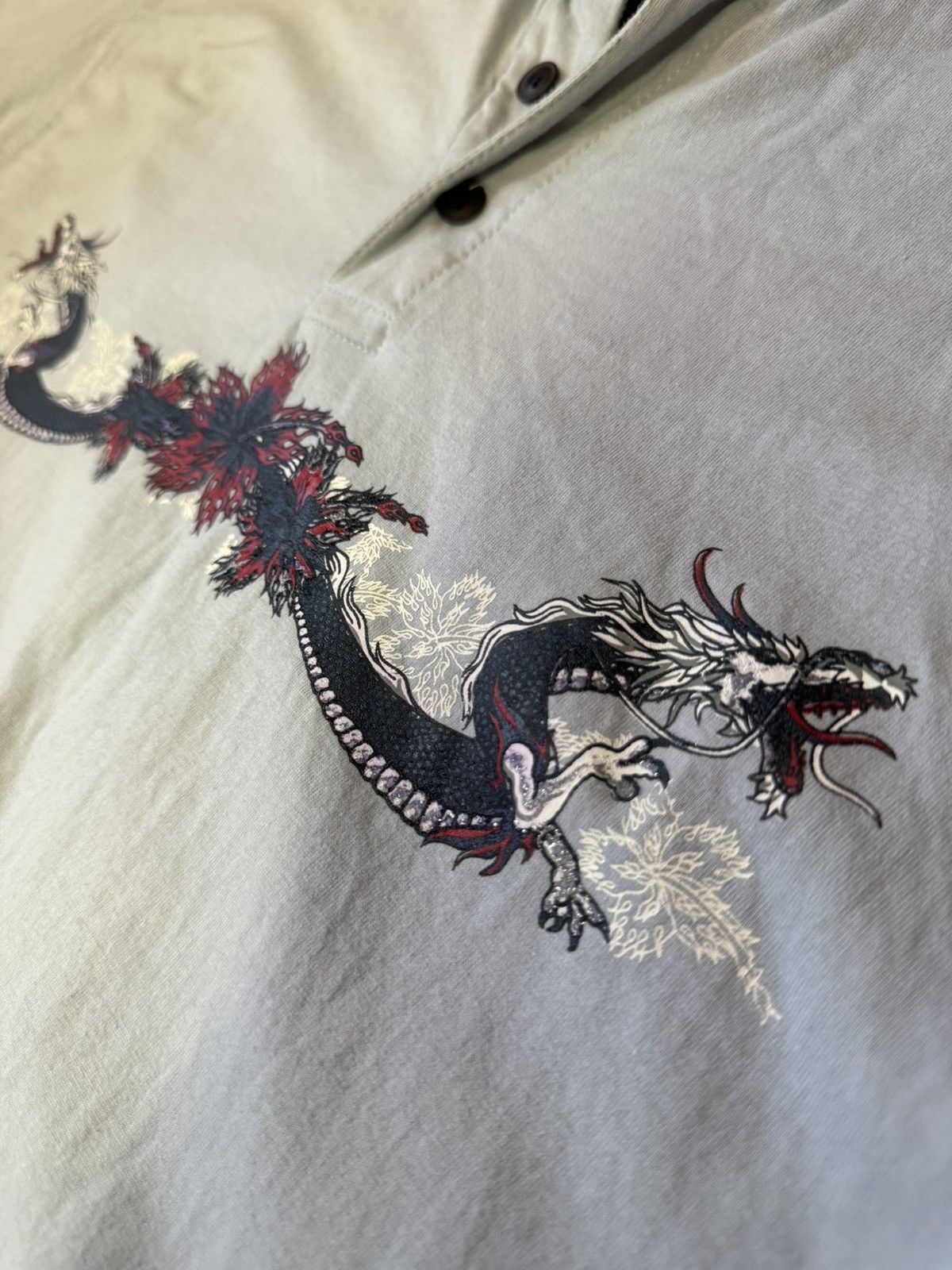 TXT TXT dragon flower polo Size US L / EU 52-54 / 3 - 2 Thumbnail