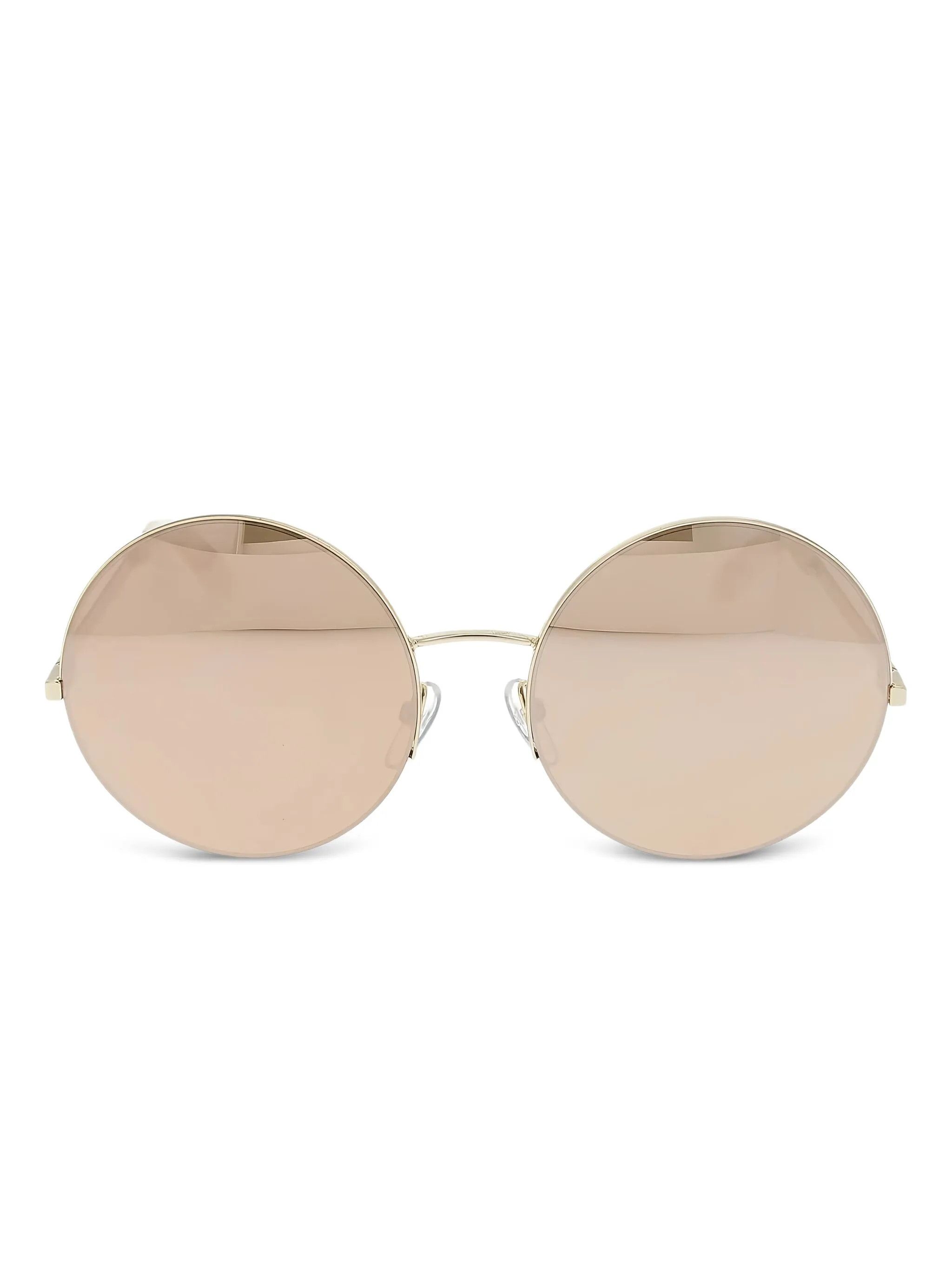 Victoria Beckham Victoria Beckham Supra Round Sunglasses Rose Gold Size ONE SIZE - 5 Thumbnail