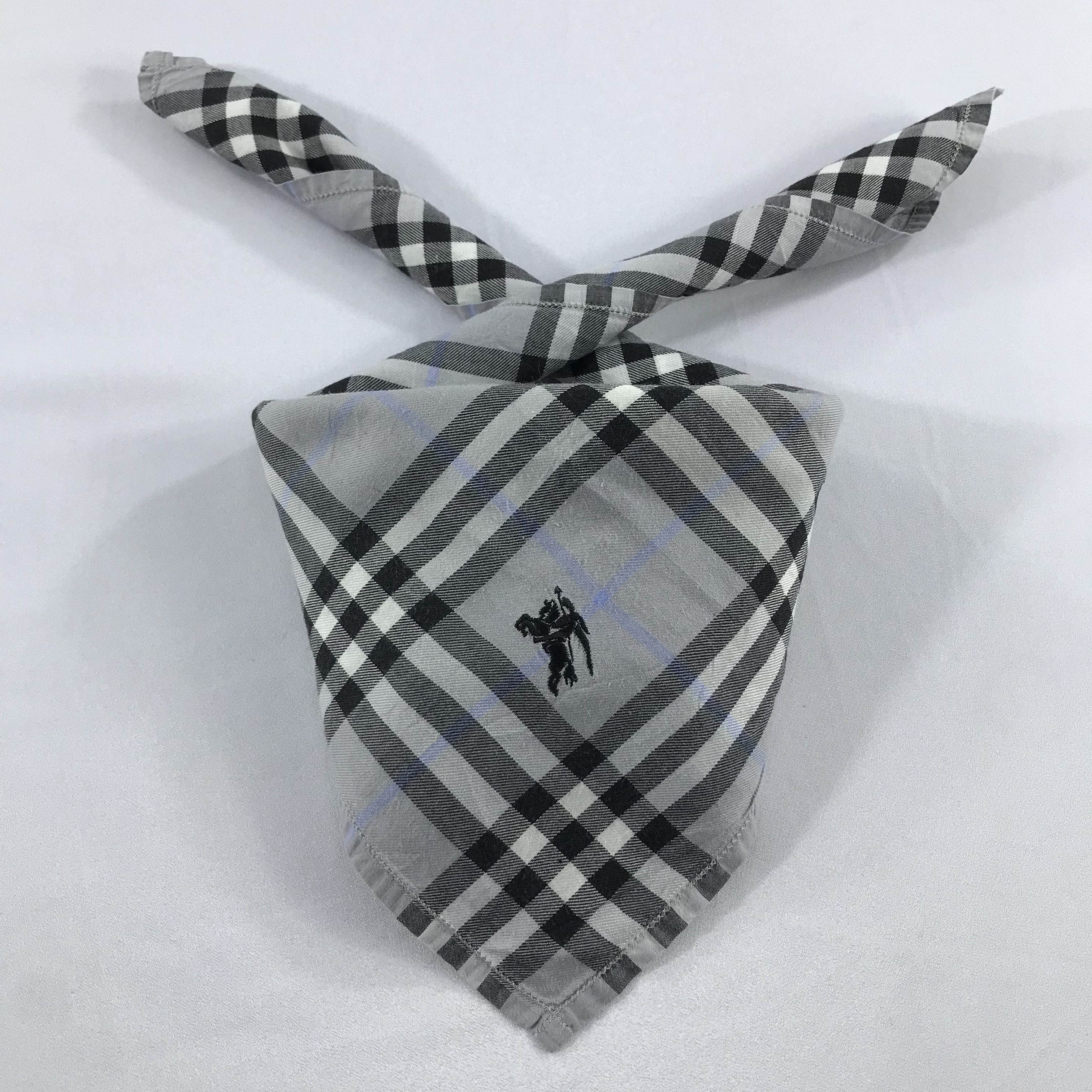Burberry × Vintage Burberry Bandana / Handkerchief / Neckerchief - S1958 Size ONE SIZE - 3 Thumbnail