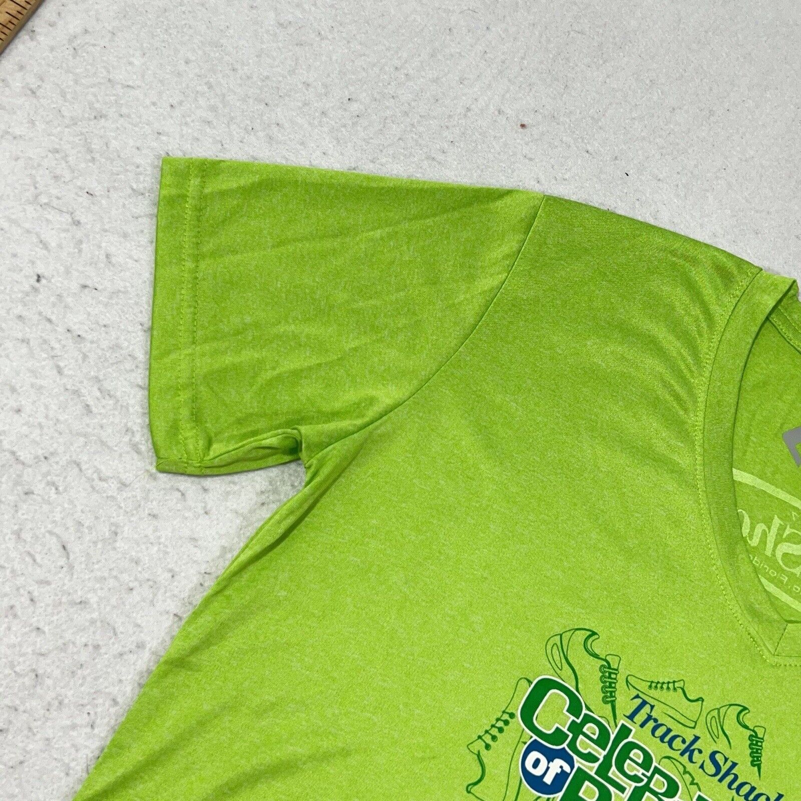 Other Leslie Jordan Track Shack 5K Race Athletic Graphic T Shirt Size S / US 4 / IT 40 - 4 Thumbnail