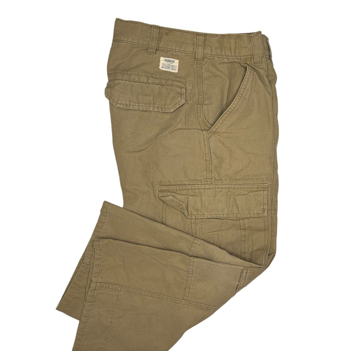 Oshkosh OSHKOSH Boy's Adjustable Waist Cargo Pants | Boy's Size 8 Size US 26 / EU 42 - 1 Thumbnail