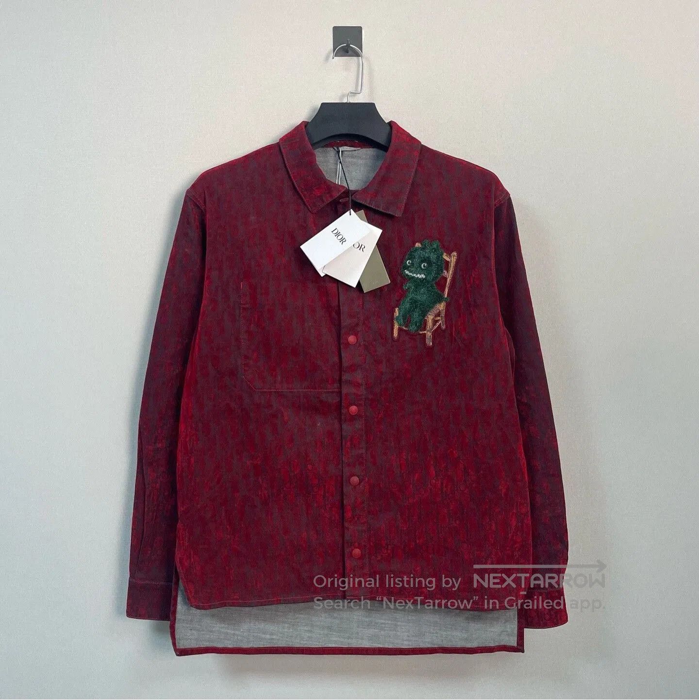 dior limited edition embroidered jacket.