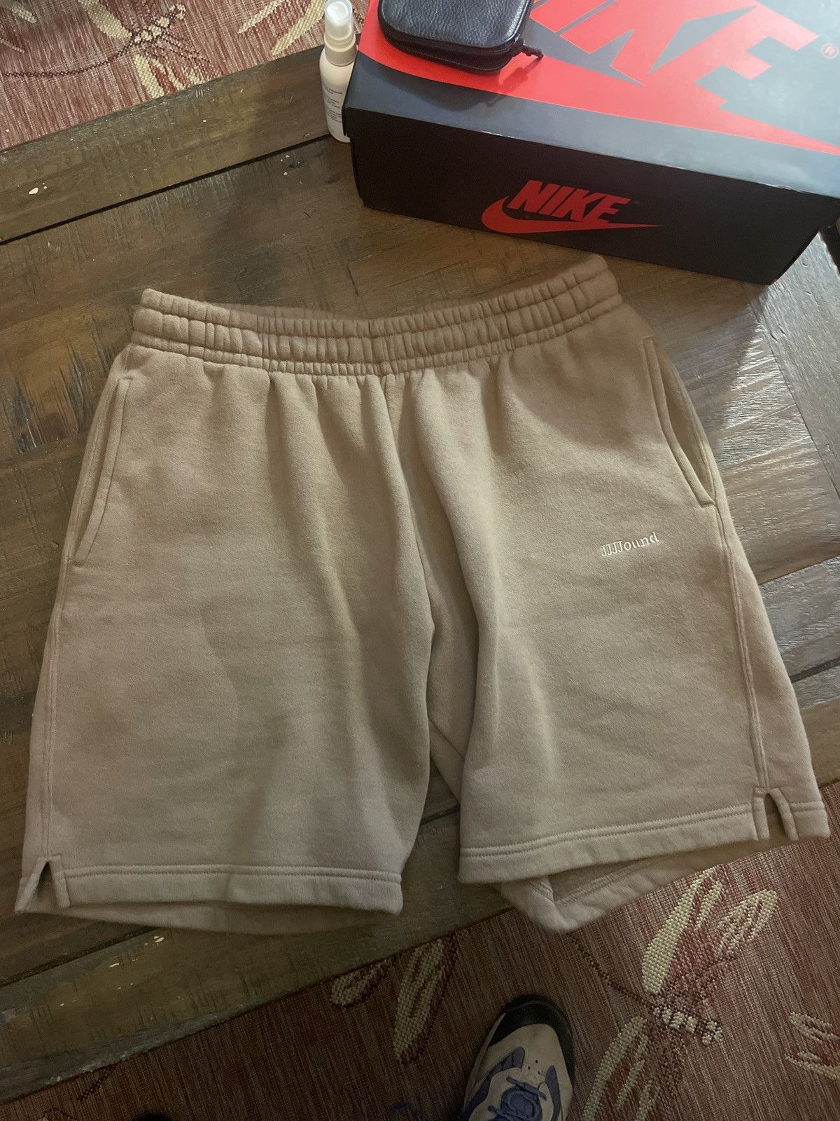 image of Jjjjound Jjjound Shorts No Flaws Medium in Brown, Men's (Size 32)