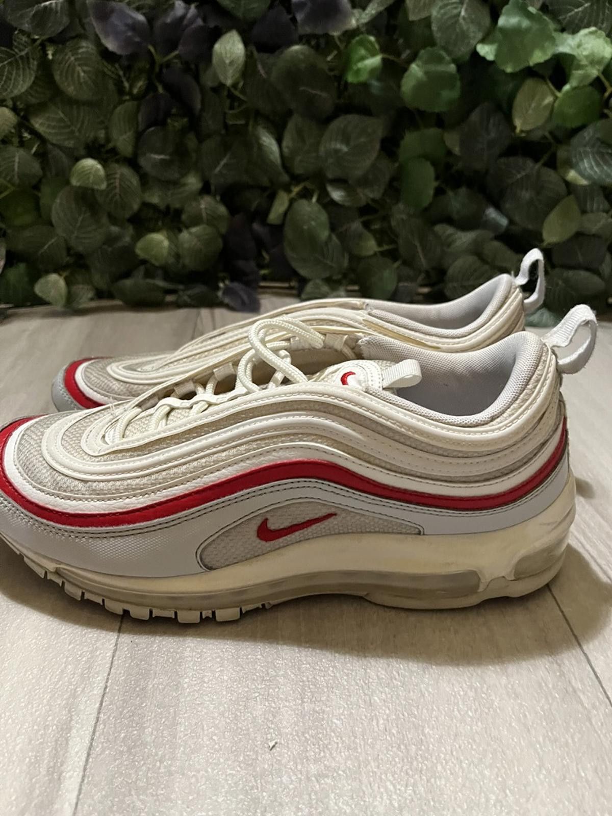 Nike Nike Air Max 97s - University Red / White Sz 10 Size US 10 / EU 43 - 4 Thumbnail