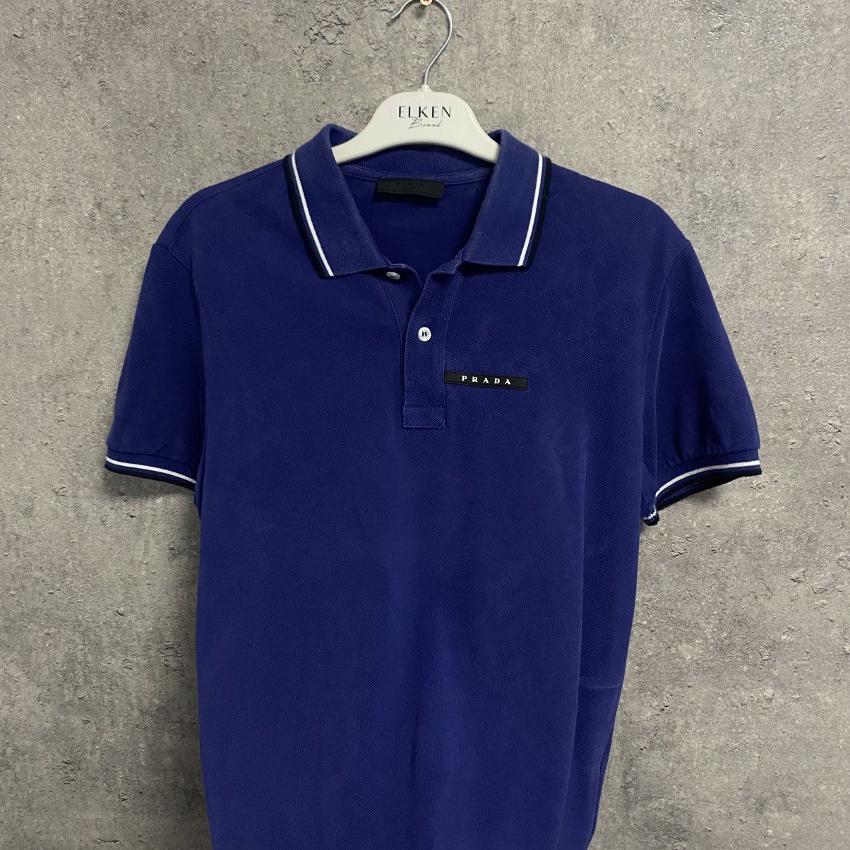 Prada Prada Polo Black Tab Vintage Luxury Rare Size US S / EU 44-46 / 1 - 4 Thumbnail